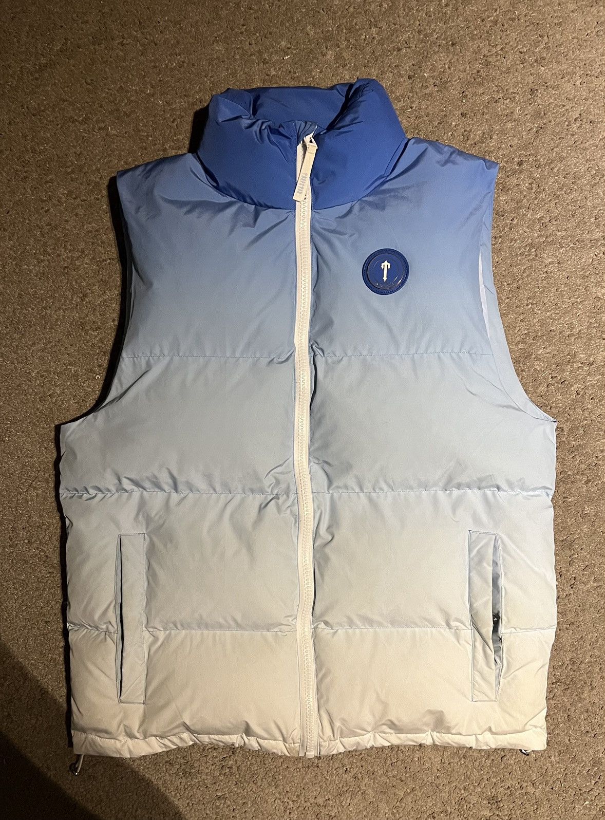 Trapstar London Trapstar ice blue gilet Grailed