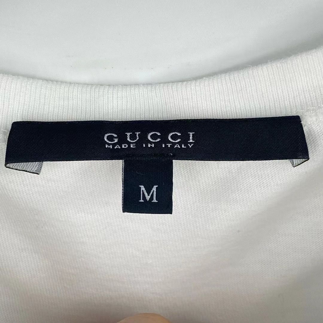 Gucci Gucci striped letter short sleeves Nextarrow-2412 Size US M / EU 48-50 / 2 - 3 Thumbnail