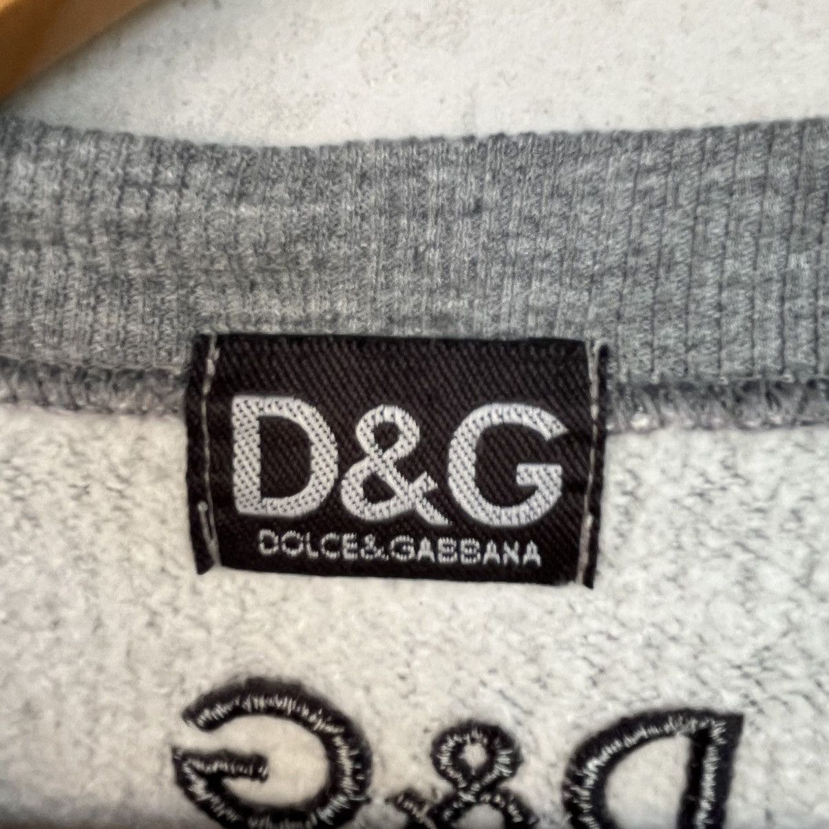Other Vintage D&G Crewneck Sweatshirt Gray Colour Size M Size US M / EU 48-50 / 2 - 7 Thumbnail