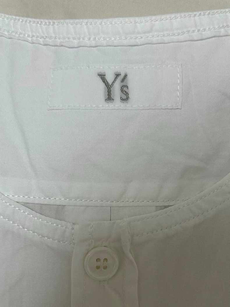 Y's Y's Long white cotton button-down vest Size US M / EU 48-50 / 2 - 4 Thumbnail