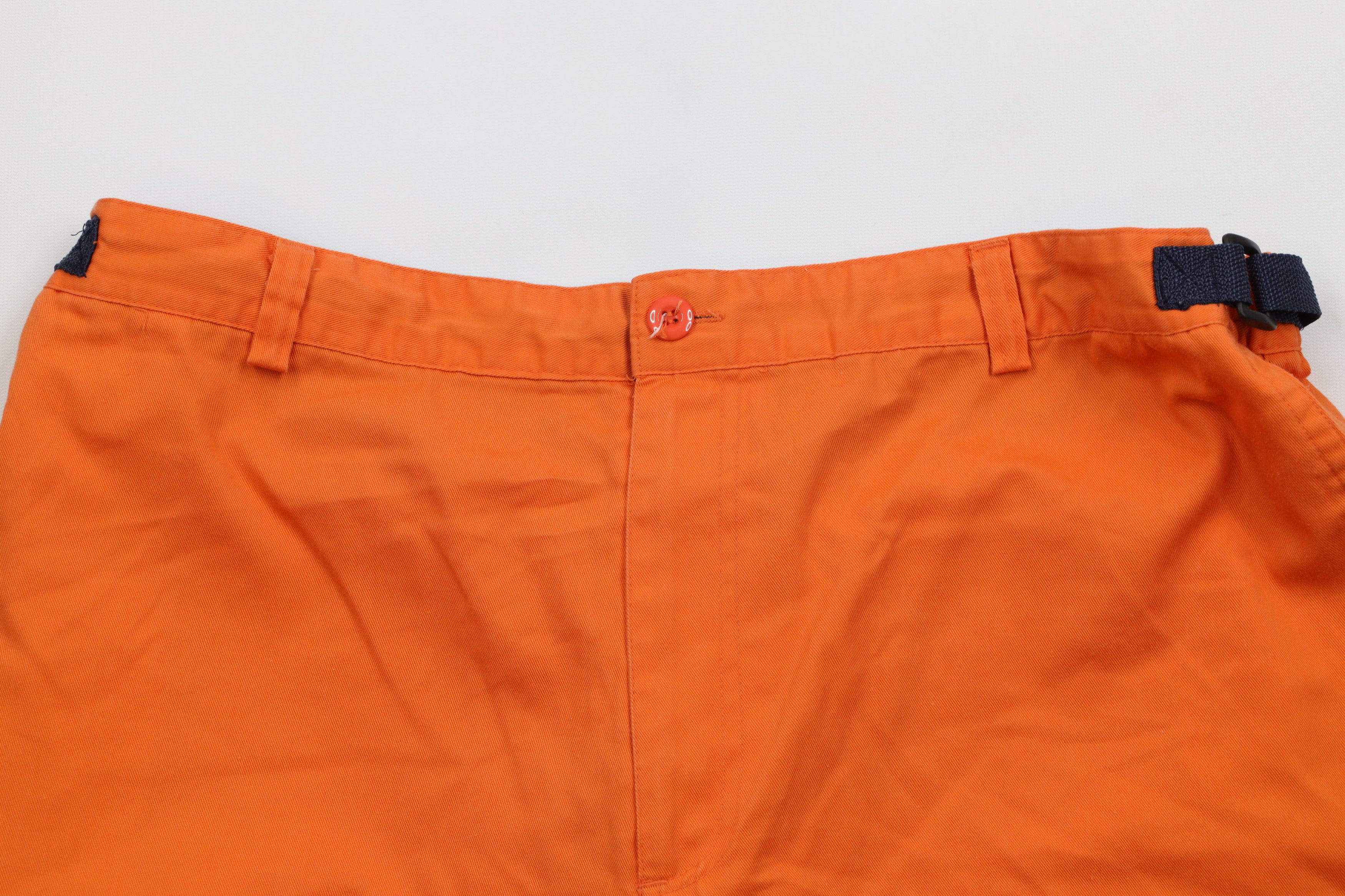 Vintage Vintage 90s Streetwear Relaxed Fit Above Knee Cargo Shorts Size US 40 / EU 56 - 2 Thumbnail