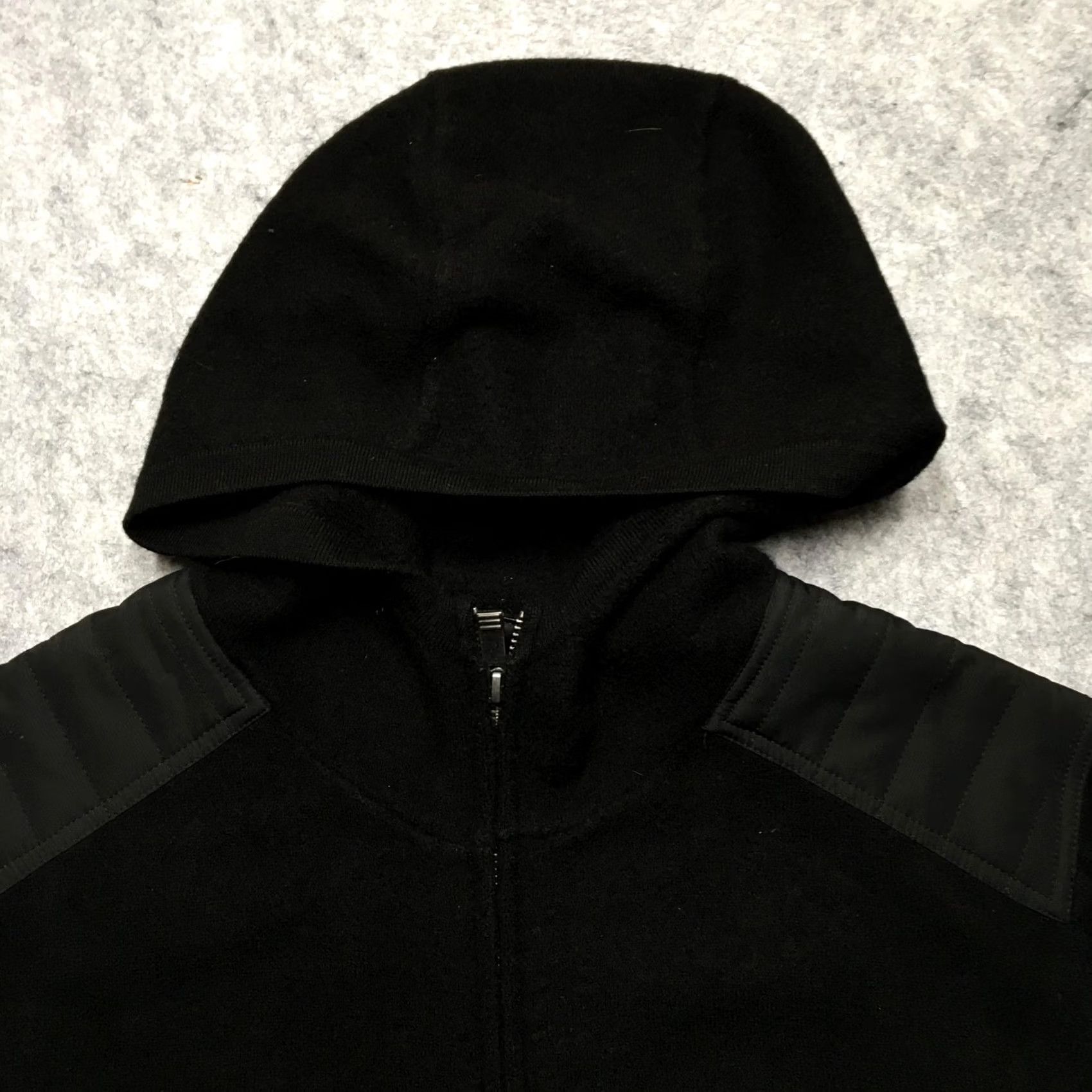 KJUS KJUS Jacket Mens Small Black Aspen Hooded Merino Wool Full Zip Quilted KO0294 Size US S / EU 44-46 / 1 - 4 Thumbnail
