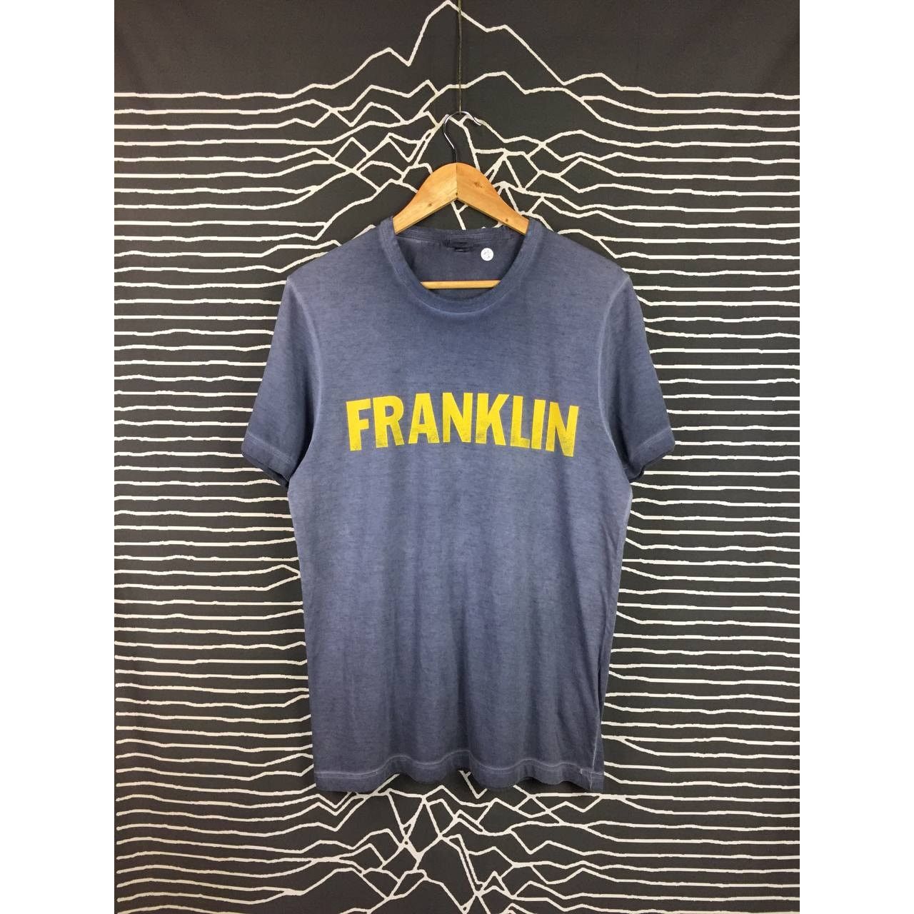 Franklin & Marshall × Vintage Franklin & Marshall Spell Out Logo Made In Italy Tee Size US M / EU 48-50 / 2 - 2 Thumbnail