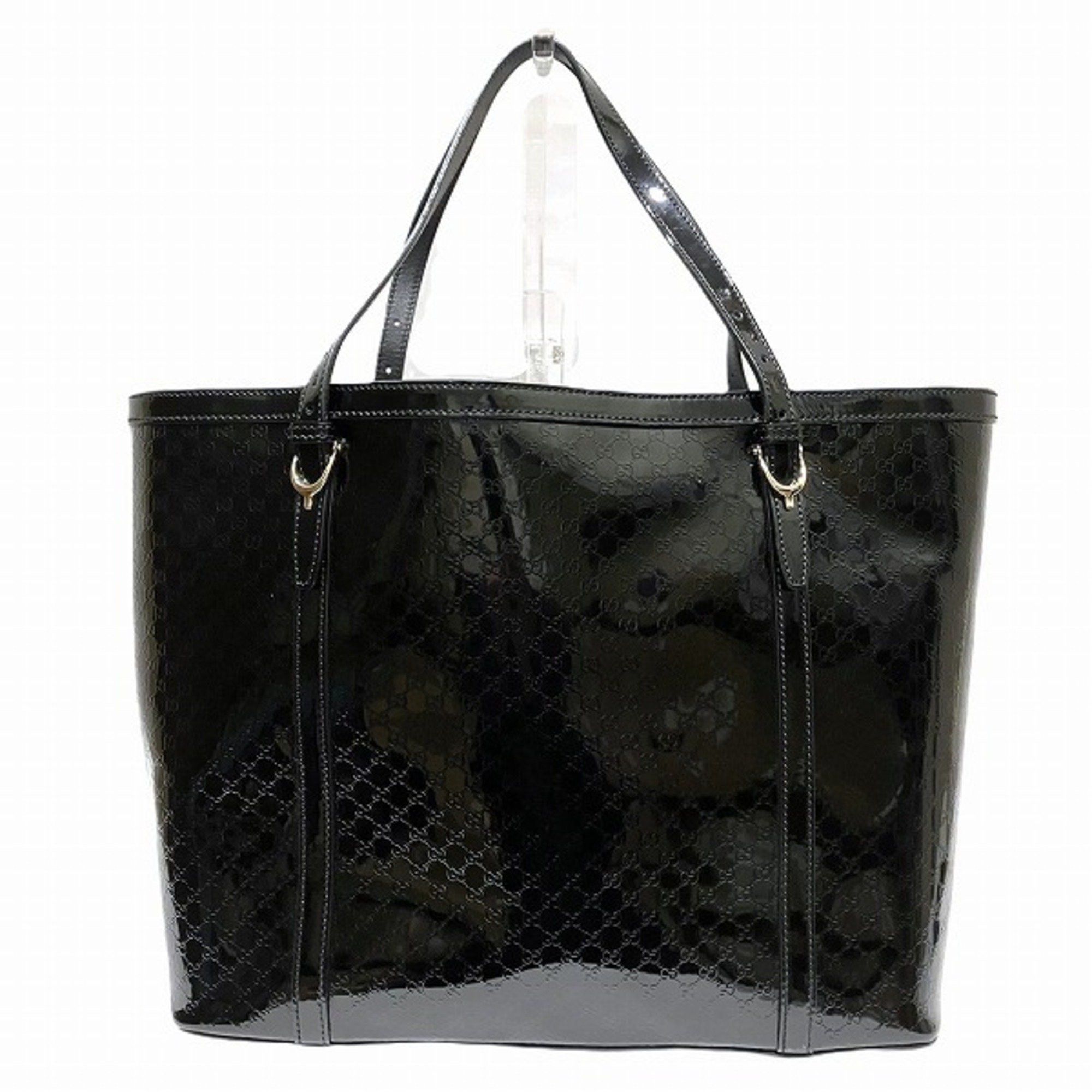image of Gucci Micro Guccissima 309613 Bag Tote Women's in Black