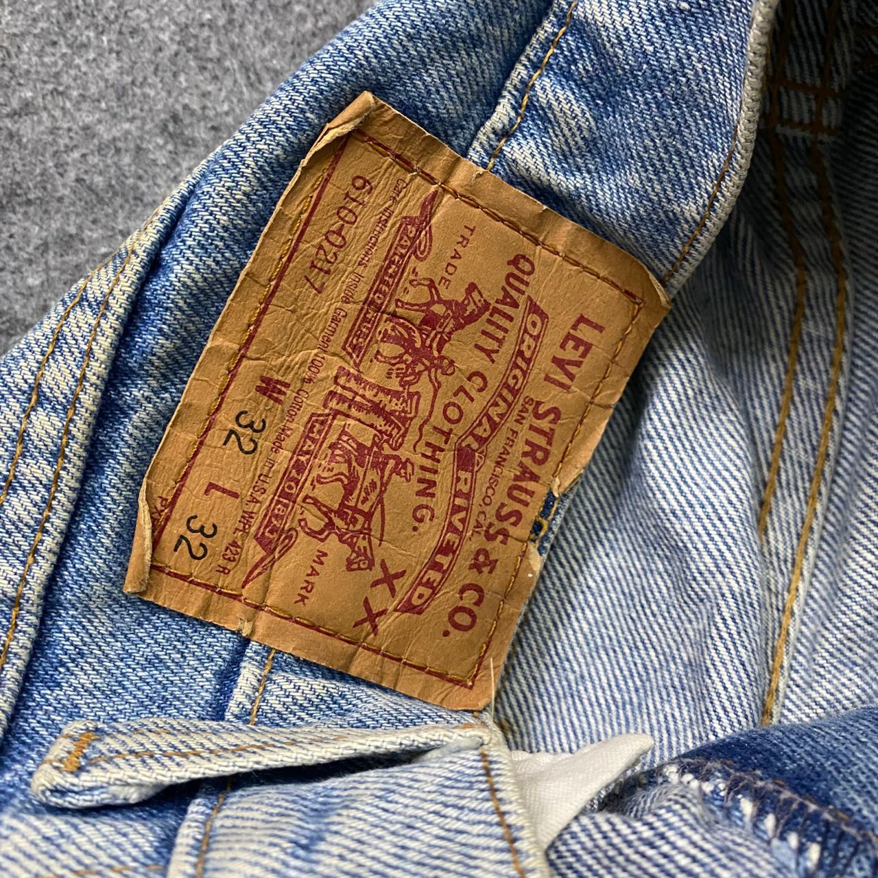 Levi's Vintage Clothing Vintage 90s Levis Distressed Denim Kurt Cobain Style Size US 32 / EU 48 - 16 Thumbnail