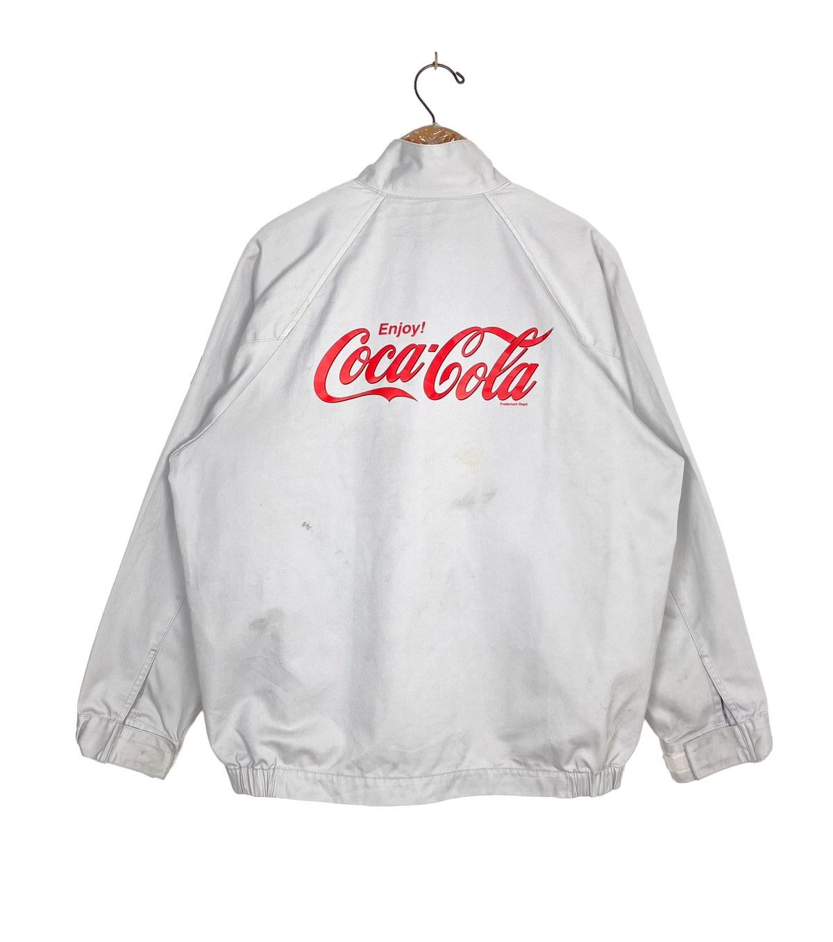 Coca Cola Rare‼️Coca Cola Staff Jacket Big Logo Size US M / EU 48-50 / 2 - 1 Thumbnail