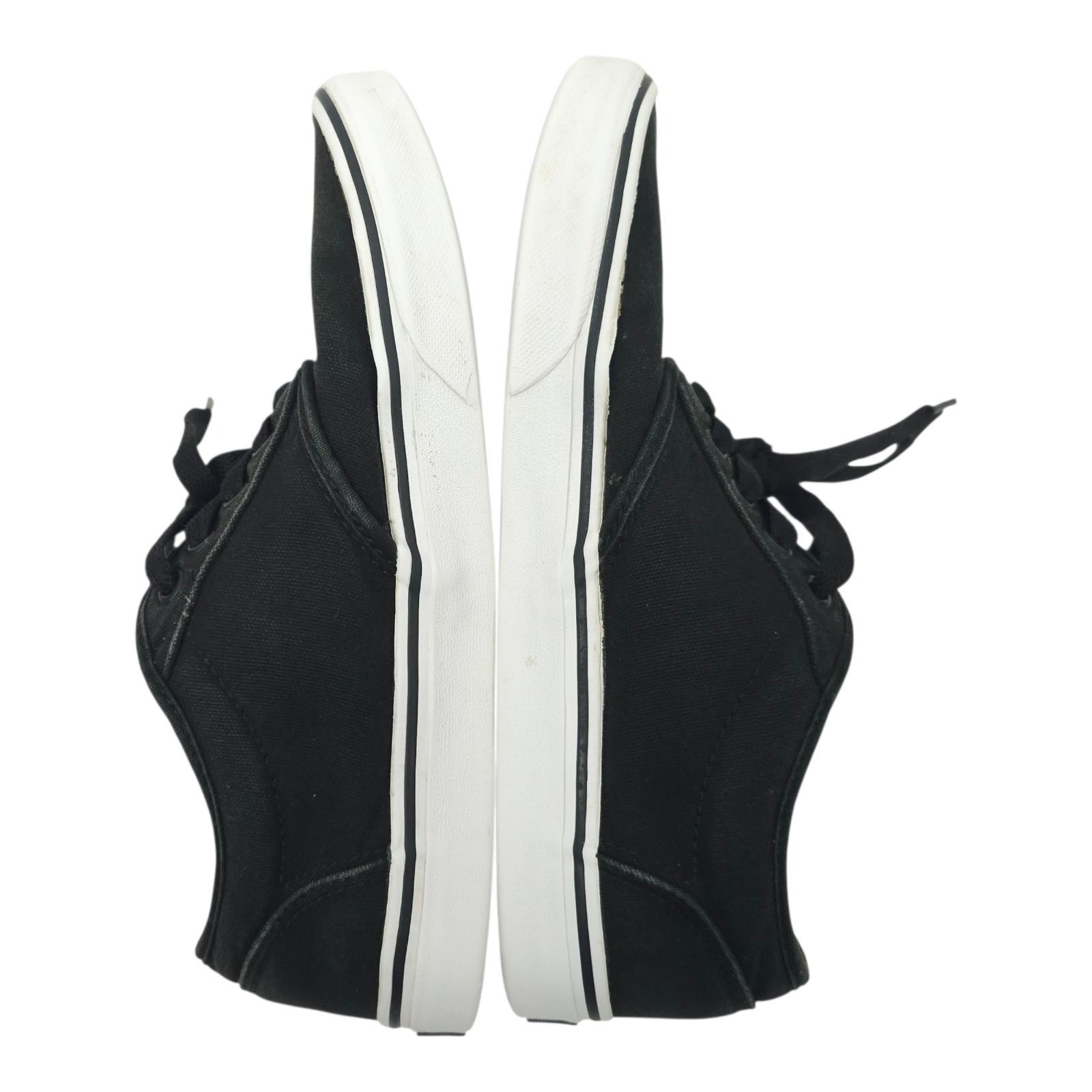 Vans Vans Off The Wall Sneaker Mens 9.5 READ Black Canvas Lace Up Size US 9.5 / EU 42-43 - 10 Thumbnail