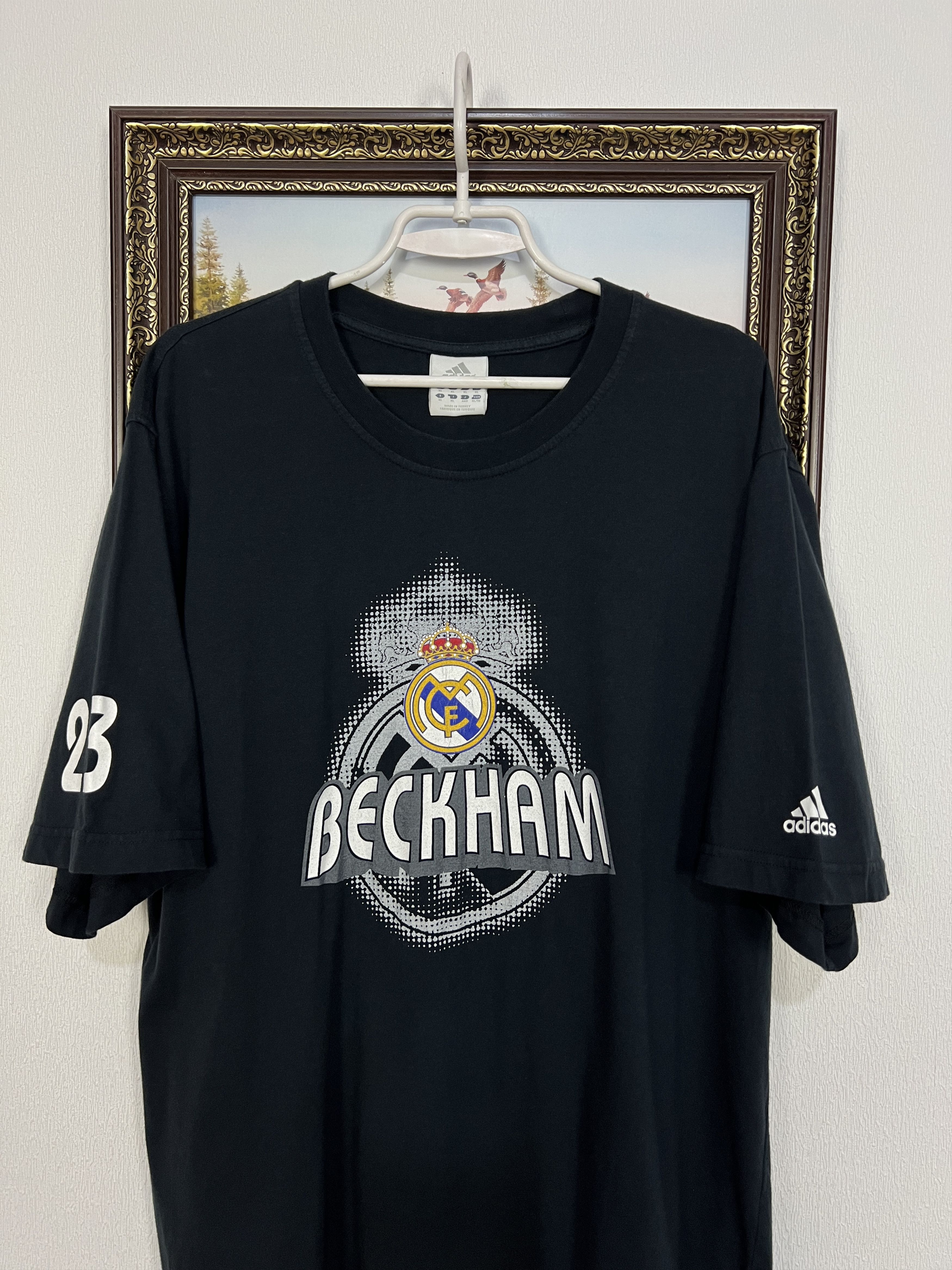 Adidas Real Madrid Beckham Football Train Shirt Soccer Jersey Size US XL / EU 56 / 4 - 2 Thumbnail