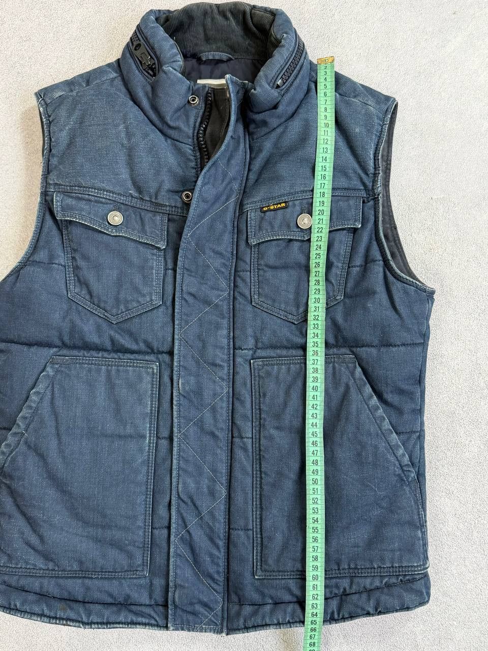 G-Star VTG G-star raw cargo multi-zip down puffer denim jacket y2k Size US M / EU 48-50 / 2 - 10 Thumbnail