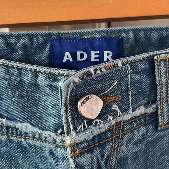 Ader Error 🎀 SSENSE ADER error workch blue jeans straight jeans nwot Size 26" / US 2 / IT 38 - 7 Thumbnail