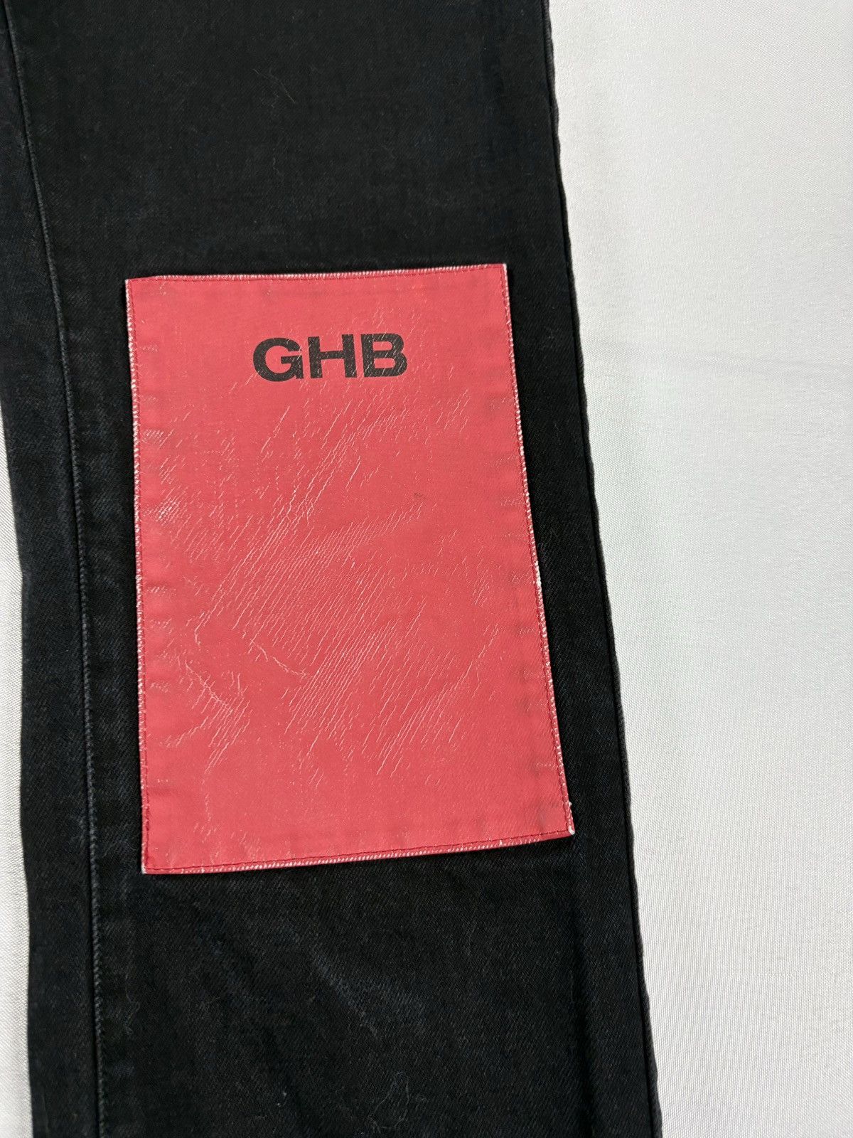 Raf Simons Raf Simons AW18 Drug Patch Black Jeans Size 2C-B Size US 32 / EU 48 - 3 Thumbnail