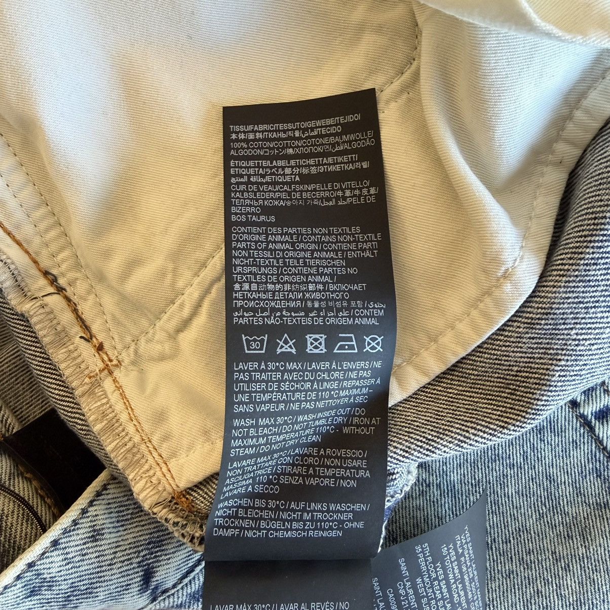 Yves Saint Laurent Yves Saint Laurent Blue Denim Jeans Size US 33 - 7 Thumbnail
