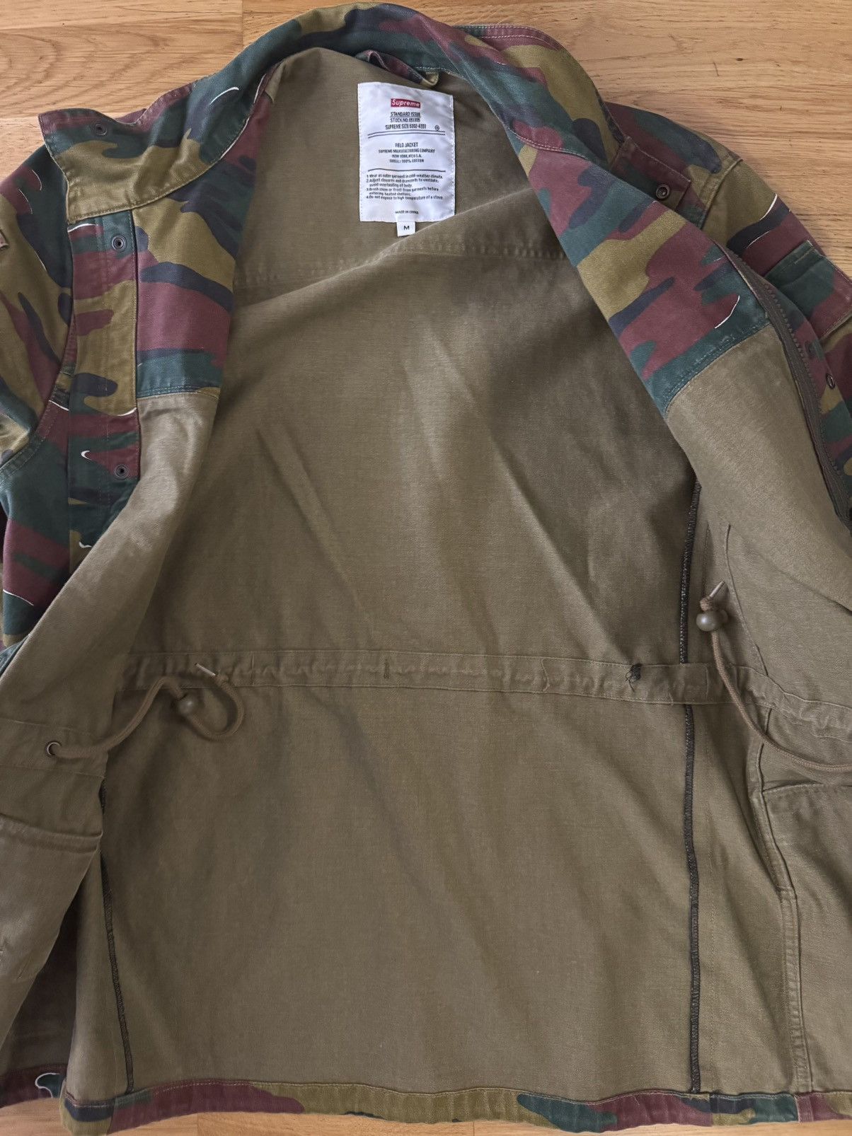 Supreme Supreme woodland camo field jacket - Size Medium Like New Size US M / EU 48-50 / 2 - 5 Thumbnail