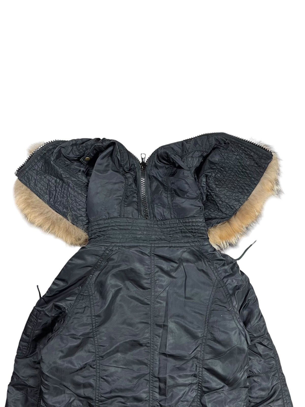14th Addiction 2000s GOA - Fur Hoodie Apocalypse Jacket Size US M / EU 48-50 / 2 - 10 Thumbnail
