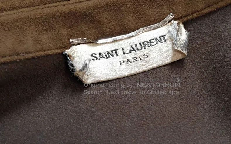 Saint Laurent Paris Saint Laurent Paris Western style suede leather jacket Size US M / EU 48-50 / 2 - 4 Thumbnail
