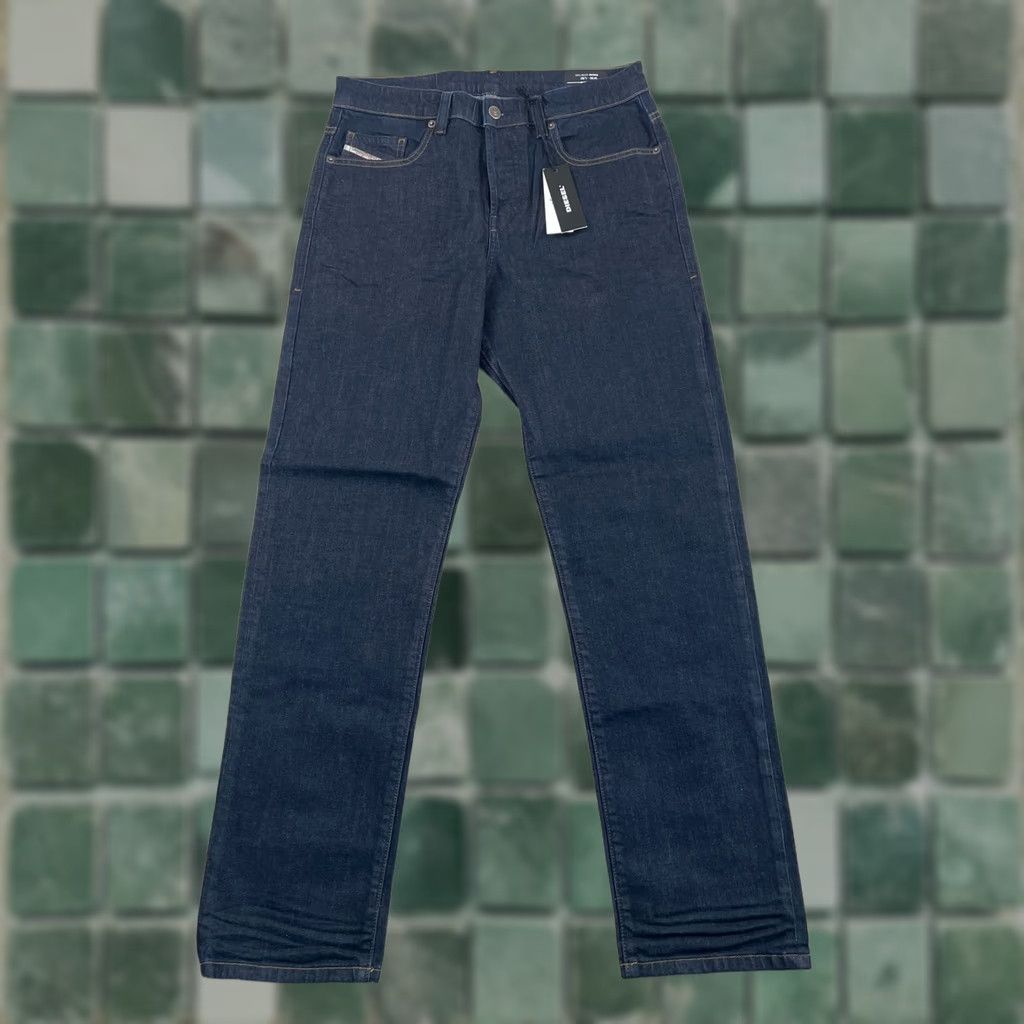 Diesel Diesel Jeans 30x31 D-VIKER Blue Stretch Straight Button Fly NWT Men RM040 Regular 5-Pocket Denim Blue Size US 30 / EU 46 - 1 Thumbnail