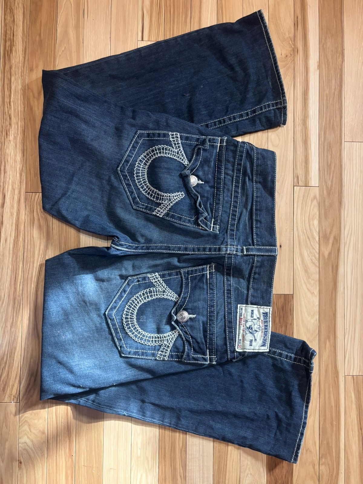 True Religion TRUE RELIGION EMBROIDERED DENIM Size US 34 / EU 50 - 1 Thumbnail