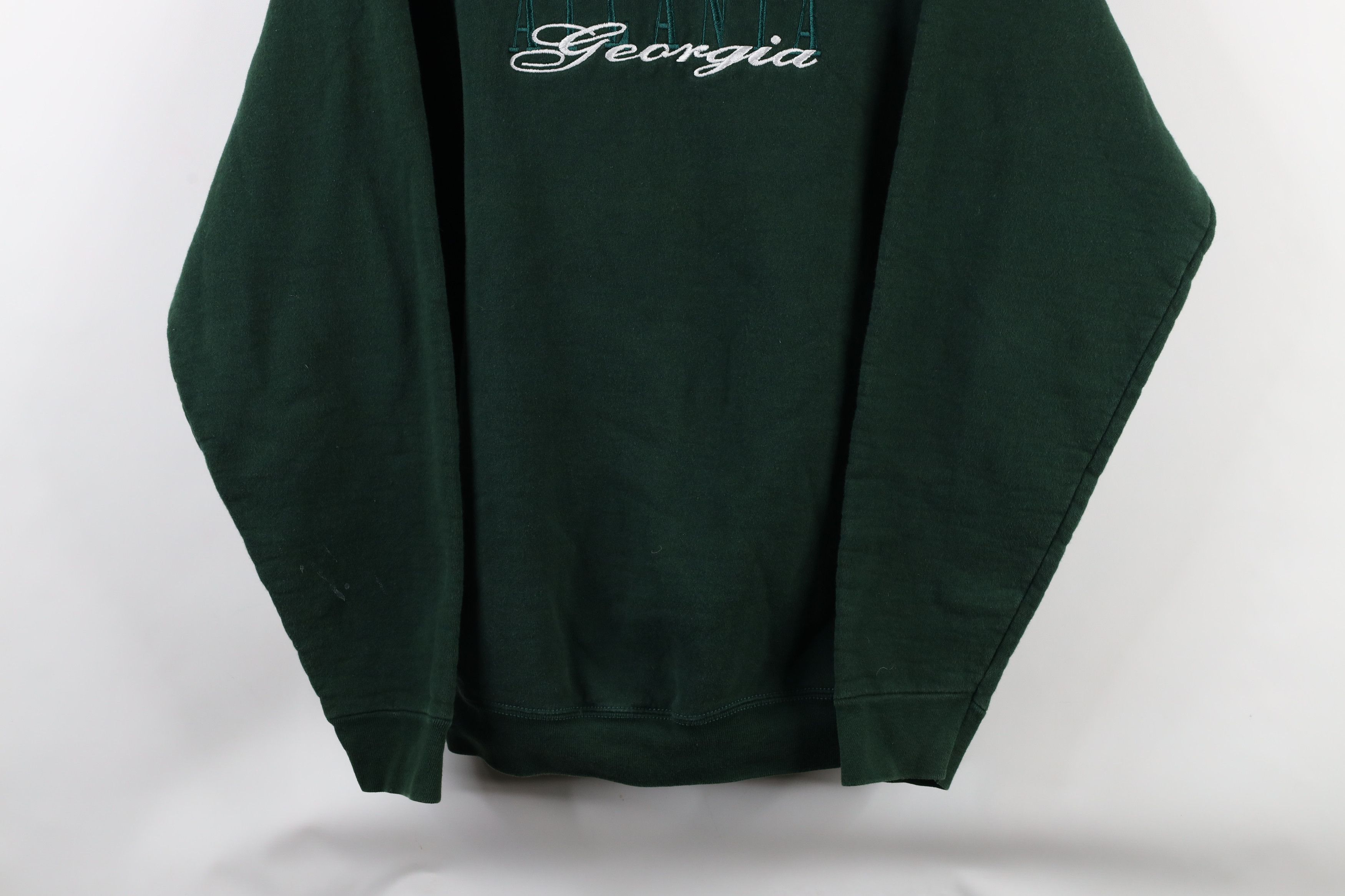 Vintage Vintage 90s Heavyweight Atlanta Georgia Crewneck Sweatshirt Size US L / EU 52-54 / 3 - 3 Thumbnail