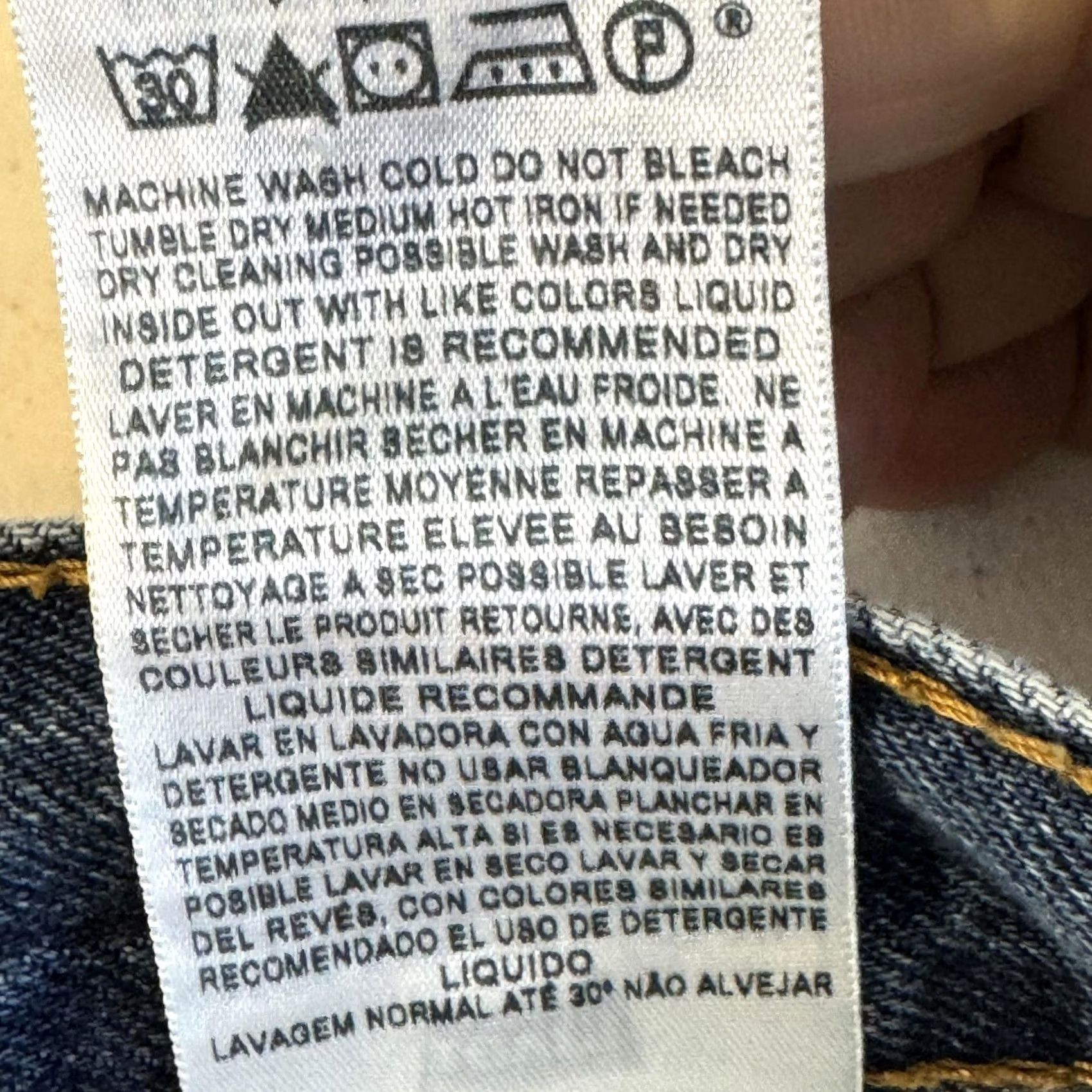 Levi's Levis 550 Jeans Mens 33x32 Relaxed Fit Tapered Leg Denim Classic Size US 33 - 5 Thumbnail