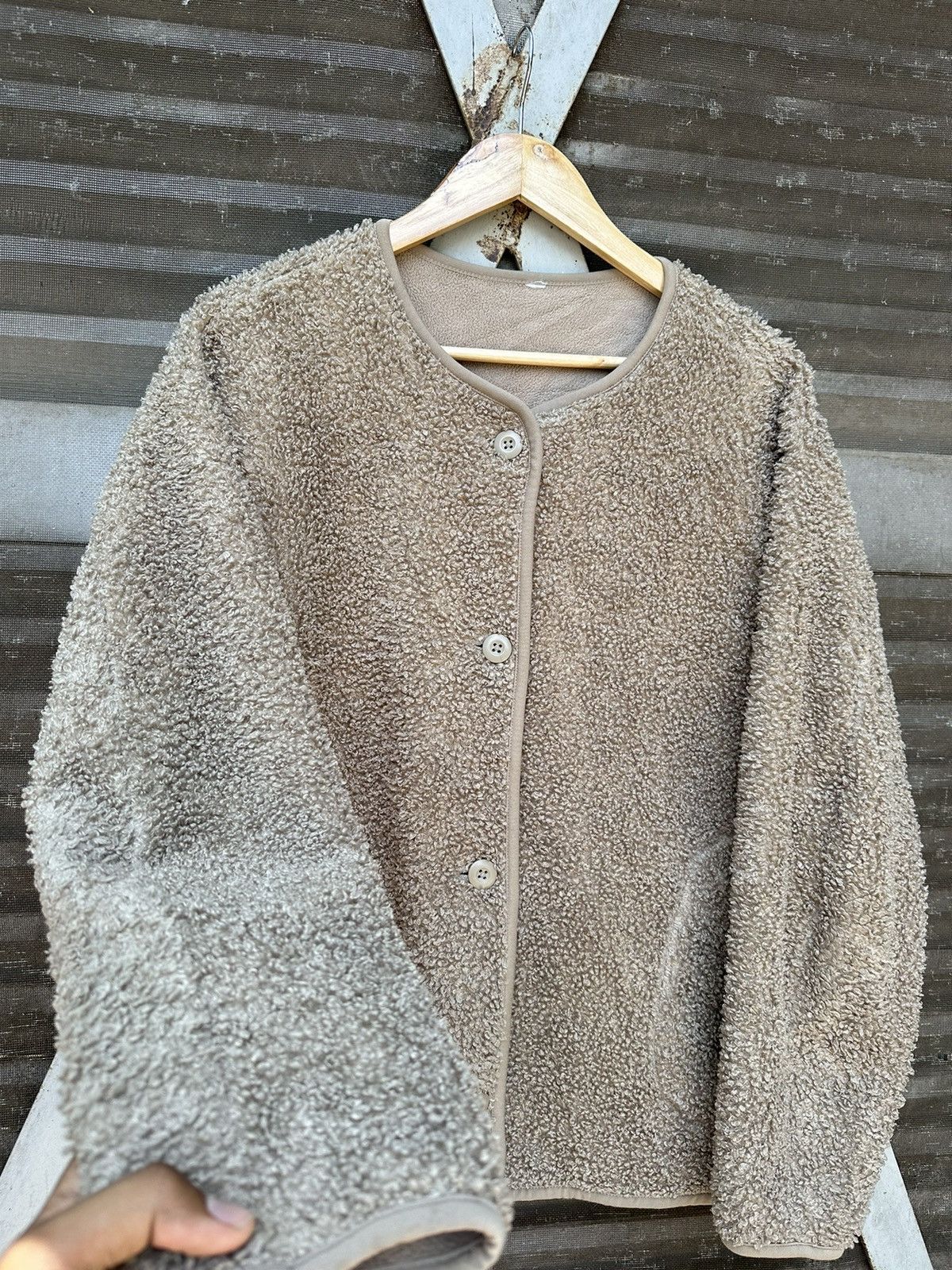 Uniqlo 👹Uniqlo Fleece Cardigan Jacket Size US M / EU 48-50 / 2 - 5 Thumbnail