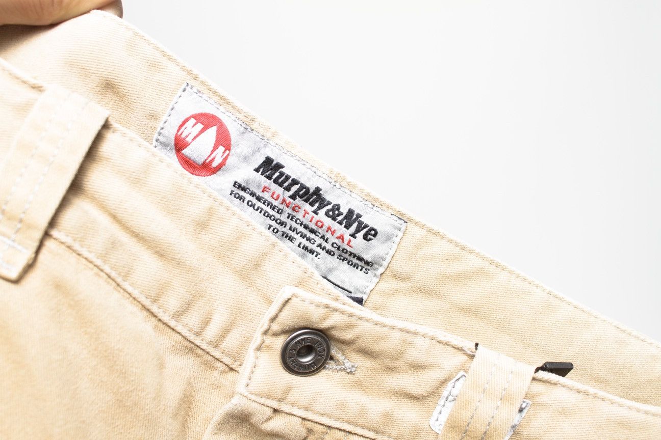 Vintage TAN CARGO POCKET PANTS BY MURPHY AND NYE Size US 34 / EU 50 - 6 Thumbnail