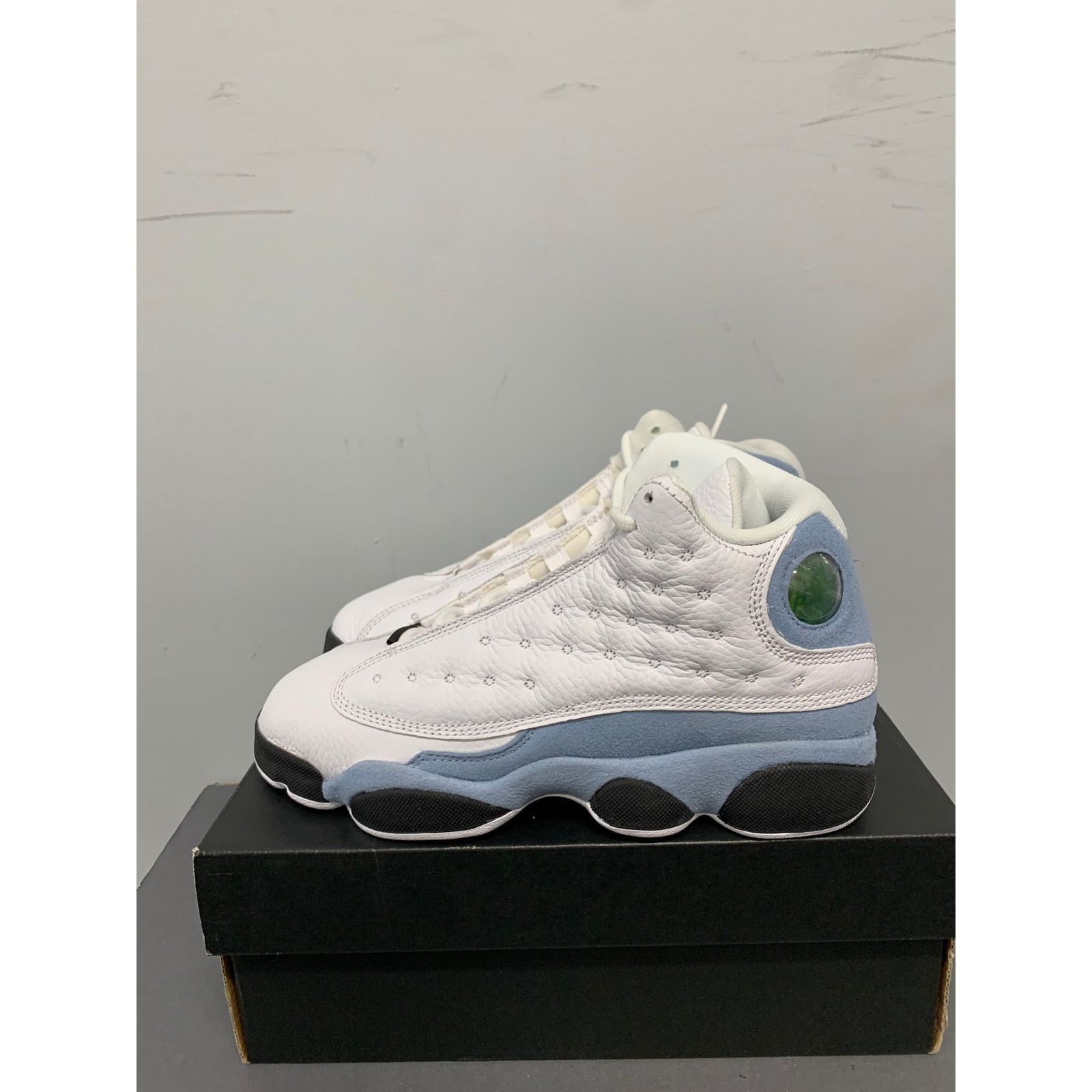 Nike Nike Air Jordan 13 Retro Blue Grey GS Size 4.5 NEW SHIPS NOW Size US 5 / EU 37 - 4 Thumbnail