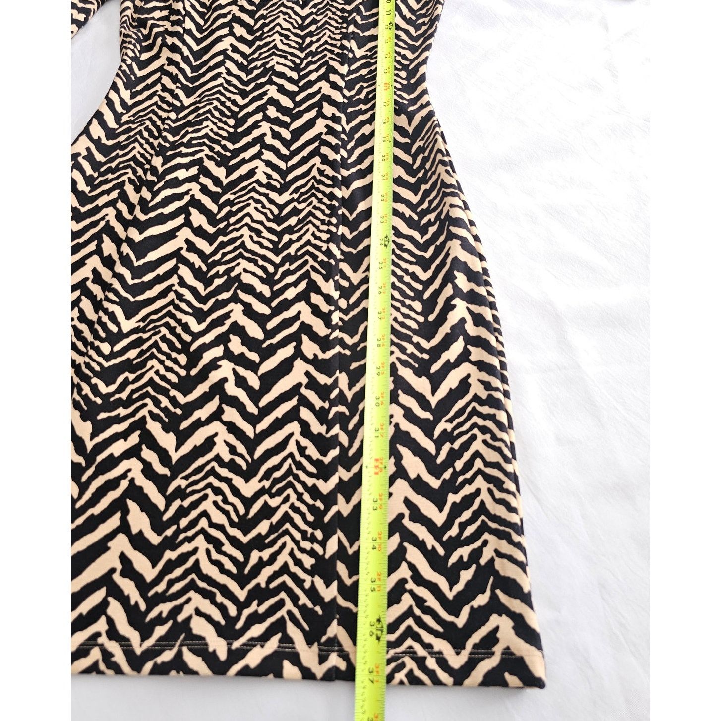 J.McLaughlin J. Mclaughlin Catalina Cloth Terin Sheath Tigre Dress XS Size XS / US 0-2 / IT 36-38 - 9 Thumbnail