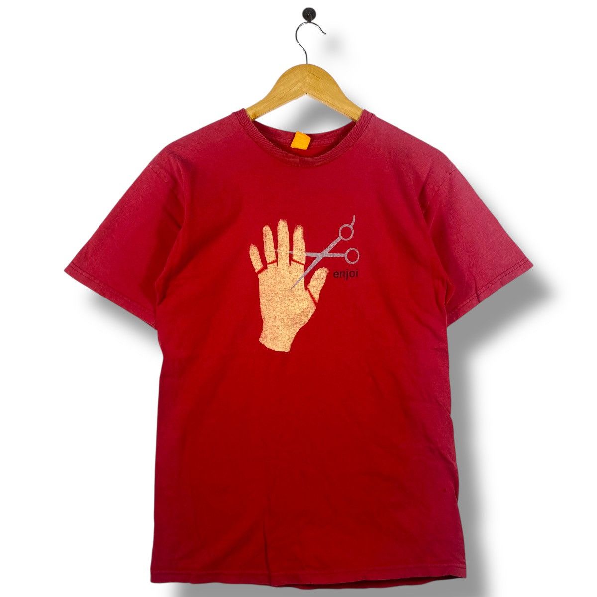 Enjoi Vintage ENJOI SKATE Graphic Faded Skate Tee Shirt Size US M / EU 48-50 / 2 - 1 Thumbnail