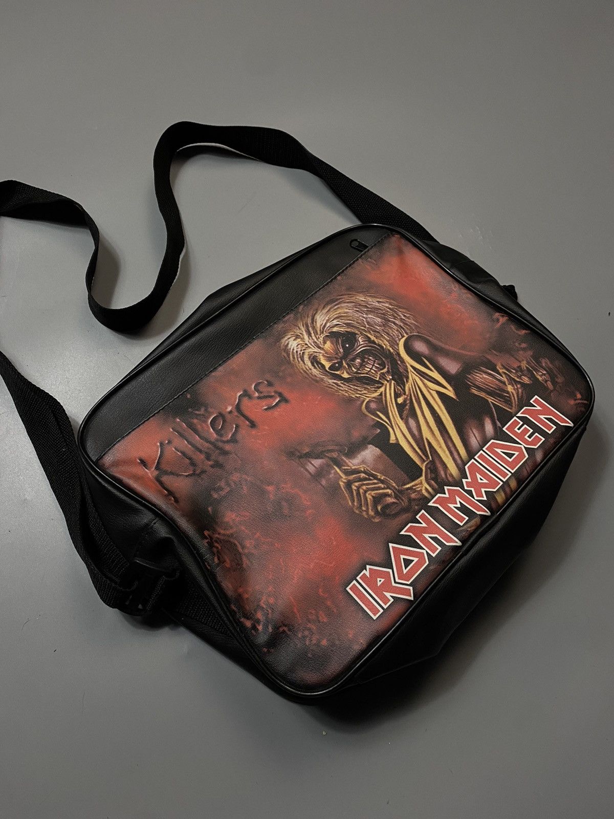 Band Tees × Iron Maiden × Vintage Iron Maiden vintage shoulder bag Rock merch y2k Size ONE SIZE - 2 Thumbnail