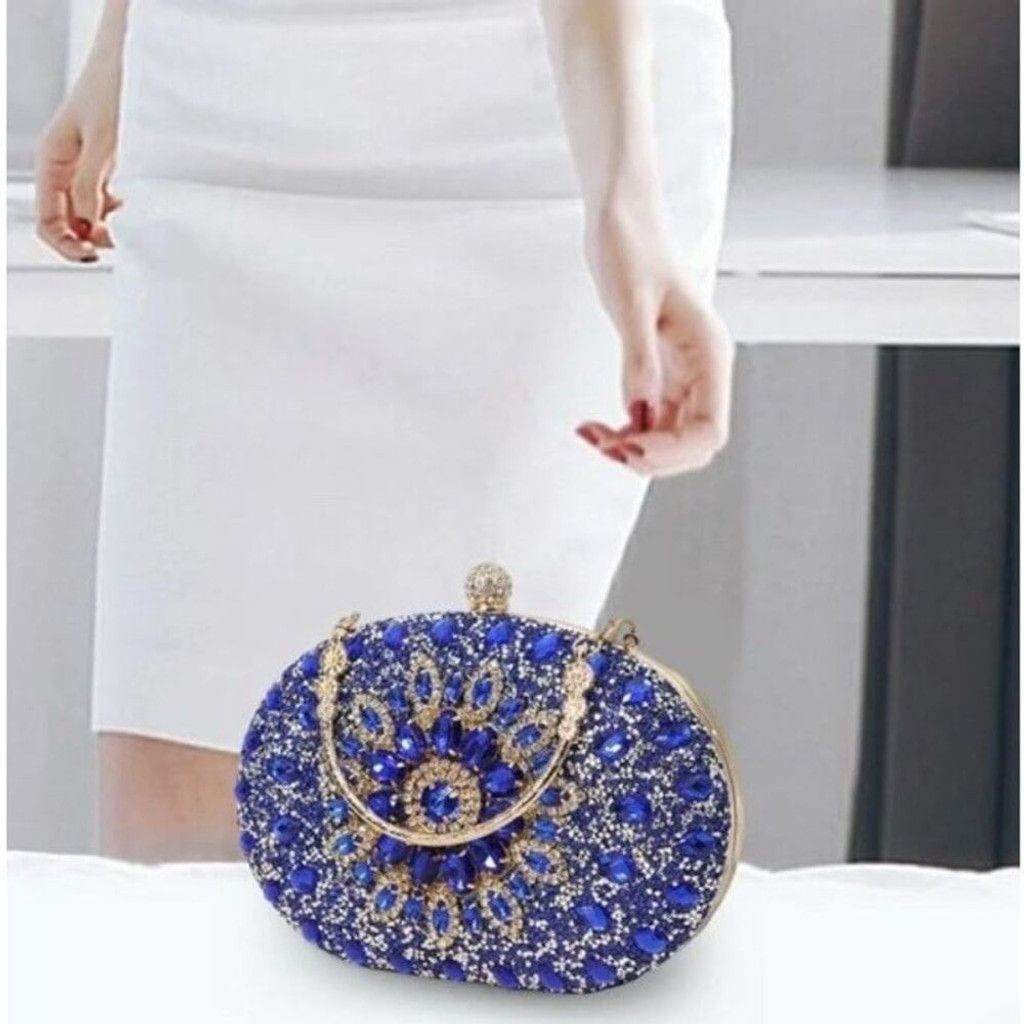 Other RAMLA Crystal Clutch Purse Jeweled Purses Rhineston Size ONE SIZE - 2 Thumbnail