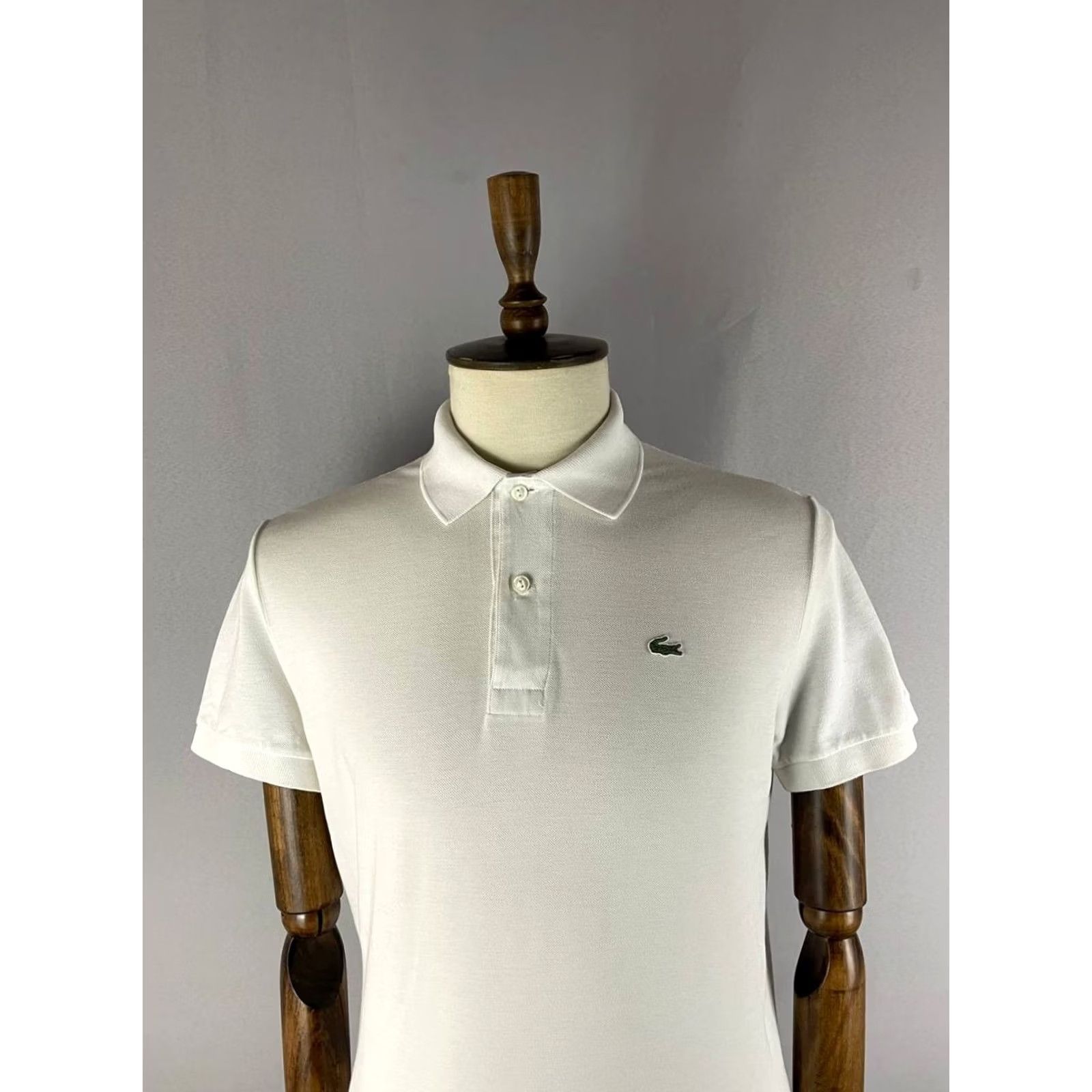 Lacoste Lacoste Polo Shirt Mens Golf White Cotton Short Sleeve Collared Size L Size US L / EU 52-54 / 3 - 8 Thumbnail