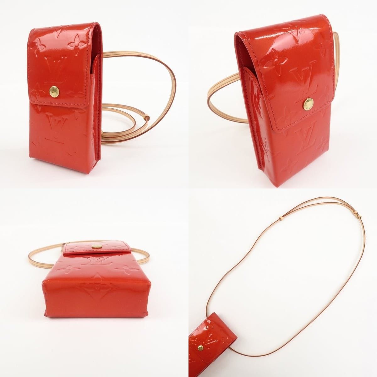 Louis Vuitton Louis Vuitton Cigarette Case Patent Phone Case Size ONE SIZE - 3 Thumbnail