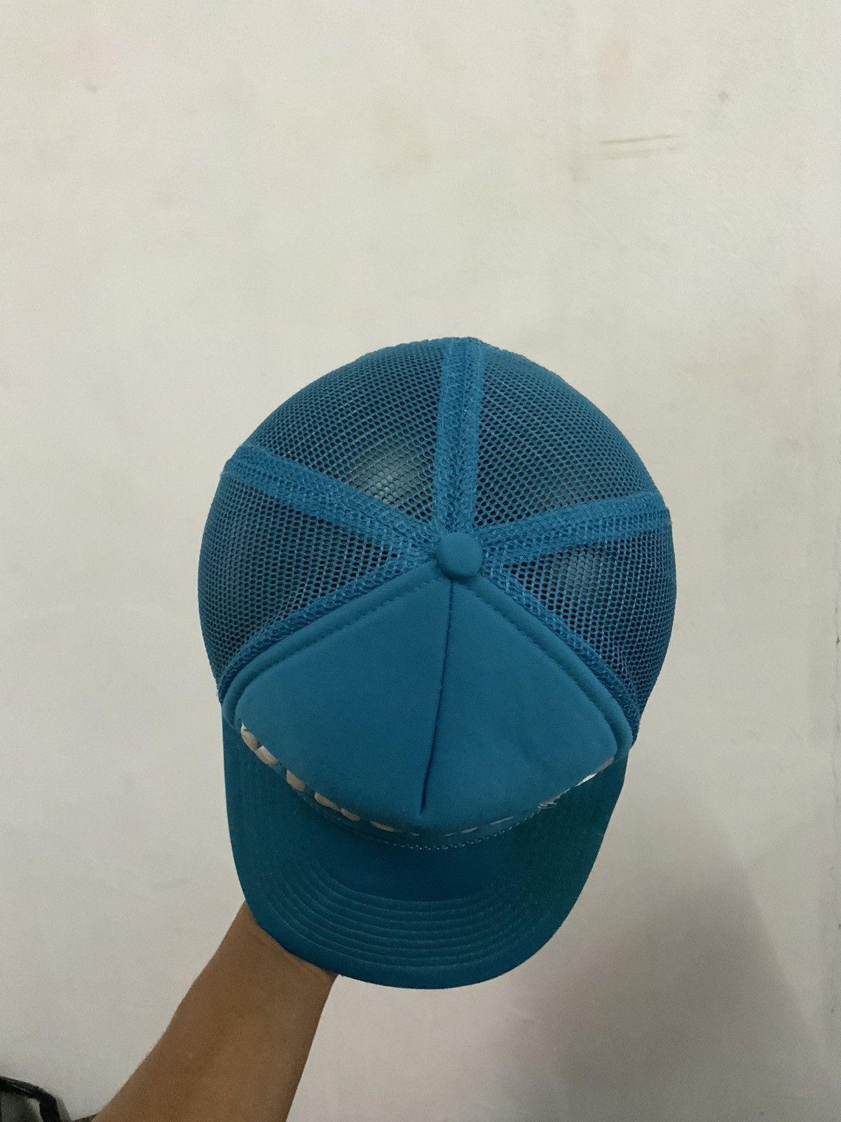 Japanese Brand King Size Embroidered Otto Trucker Hat Size ONE SIZE - 6 Thumbnail