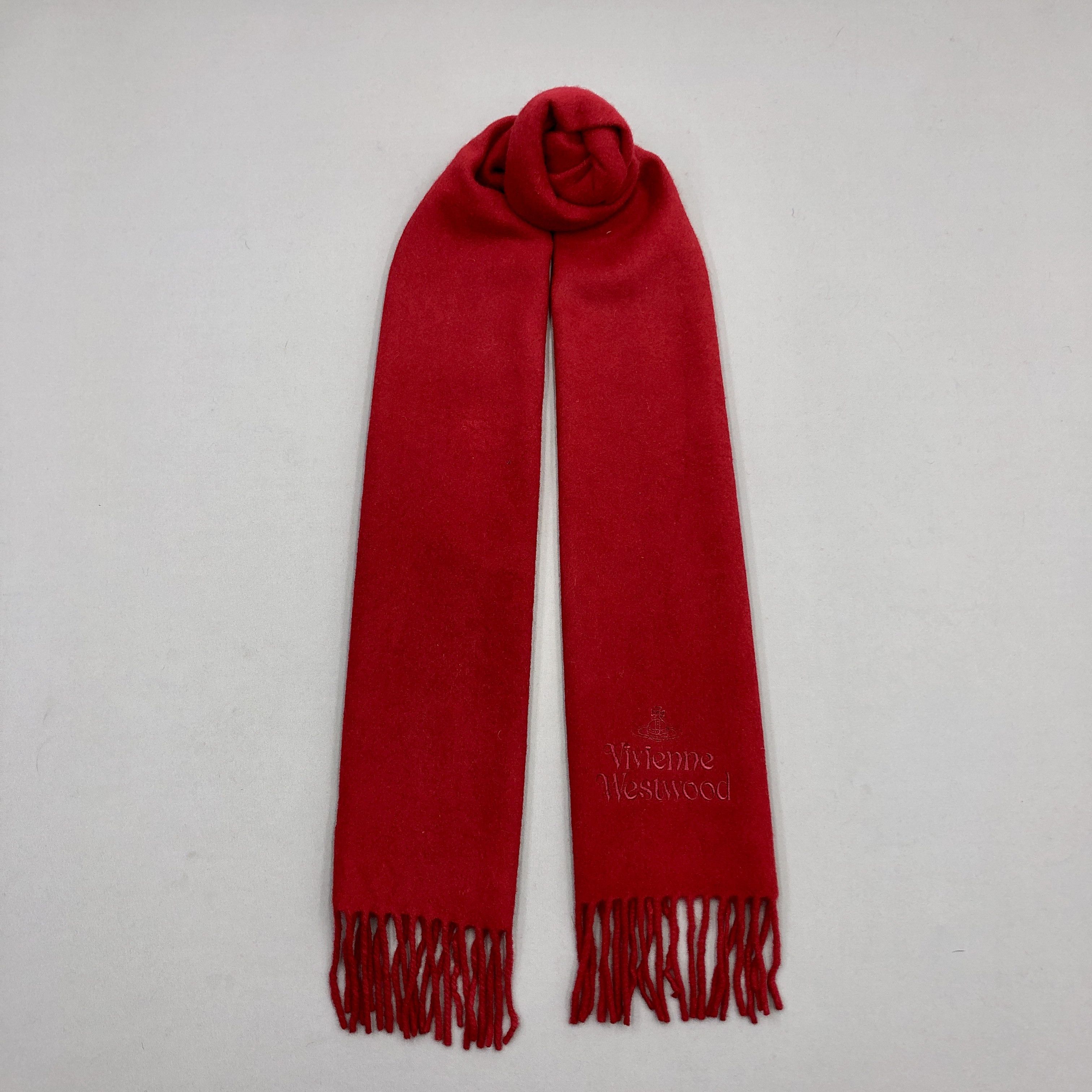 Vivienne Westwood Vintage Vivienne Westwood Scarf Orbs Muffler Wool Scarves Size ONE SIZE - 1 Thumbnail