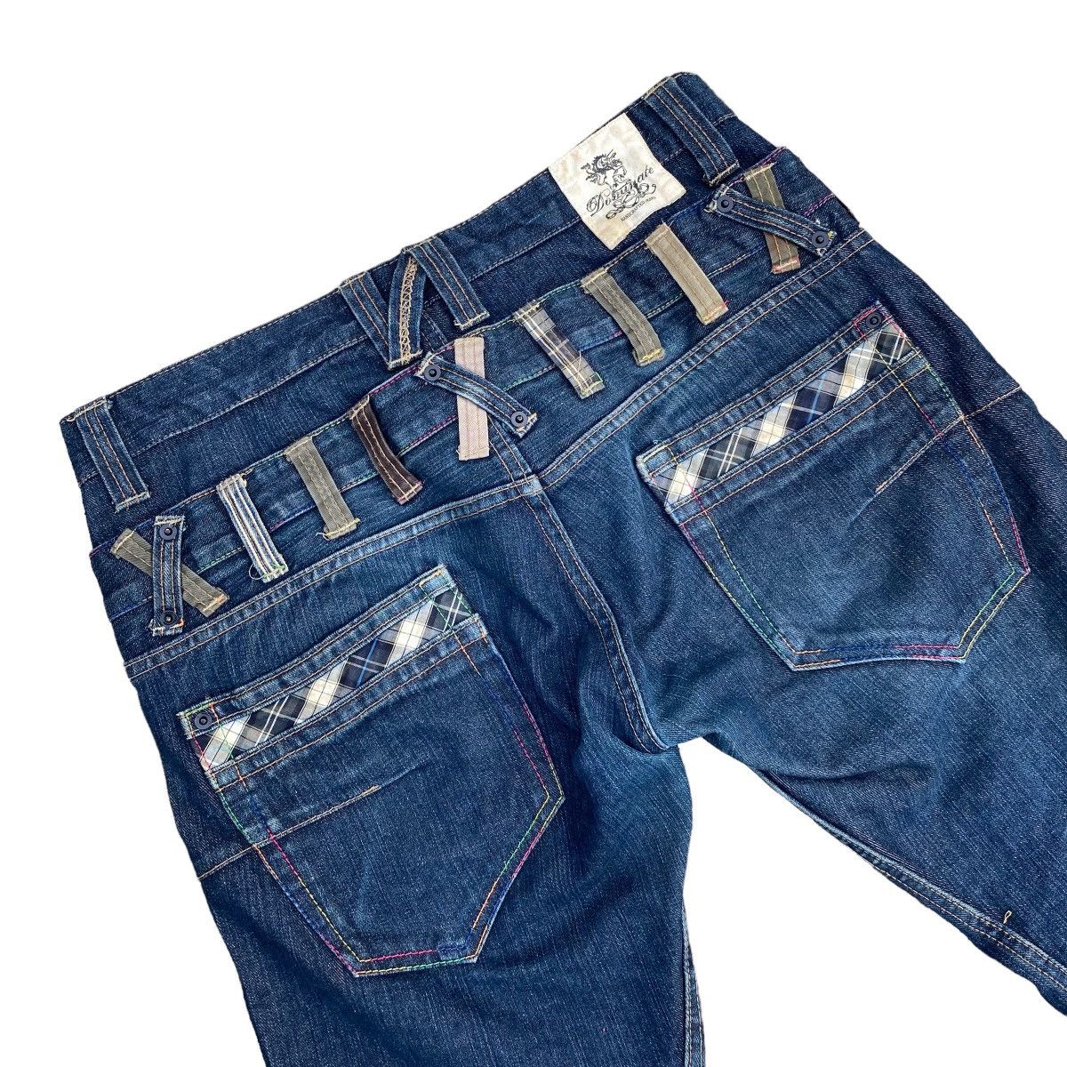 Hysteric Glamour × Japanese Brand Dominate Handcrafted Zipper J-Curve Denim Jeans Size US 34 / EU 50 - 16 Thumbnail