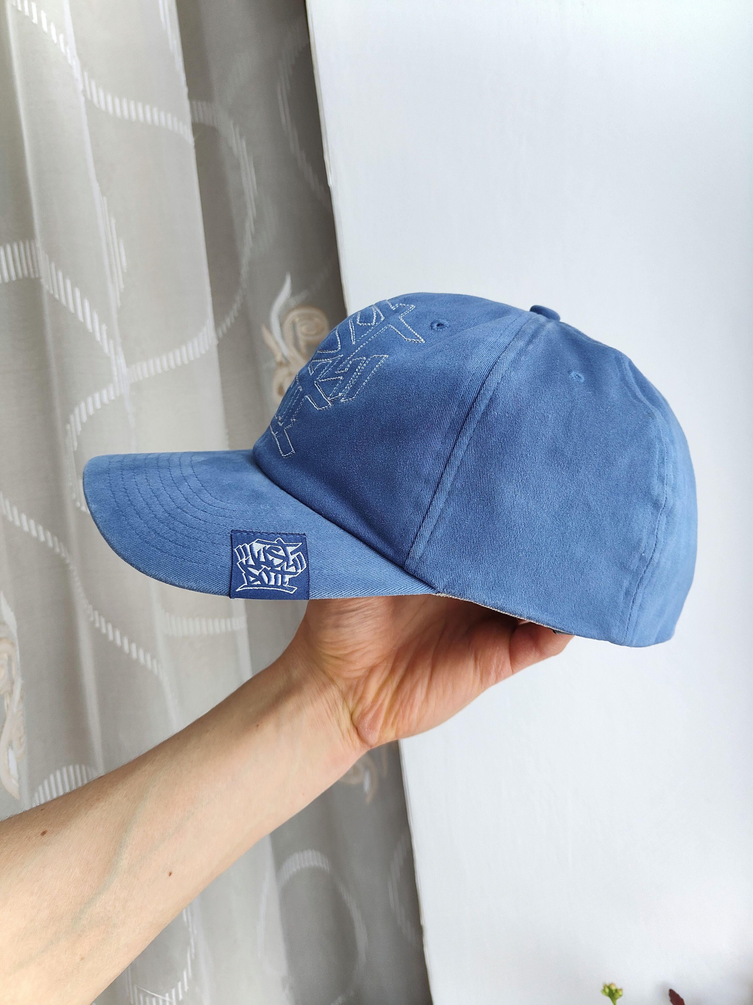 Nike Vintage Y2K Nike Air Cap Japanese Graffiti Hat Tec Flex Fit Size ONE SIZE - 3 Thumbnail