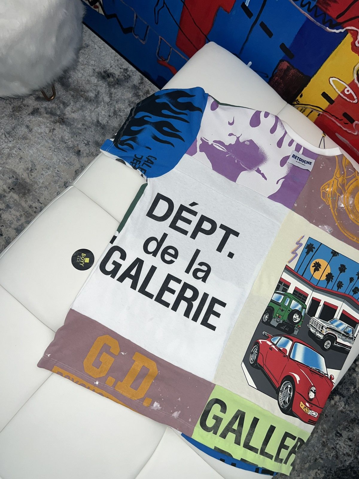Gallery Dept. Gallery dept retouche cut off t shirt Size US XL / EU 56 / 4 - 6 Thumbnail