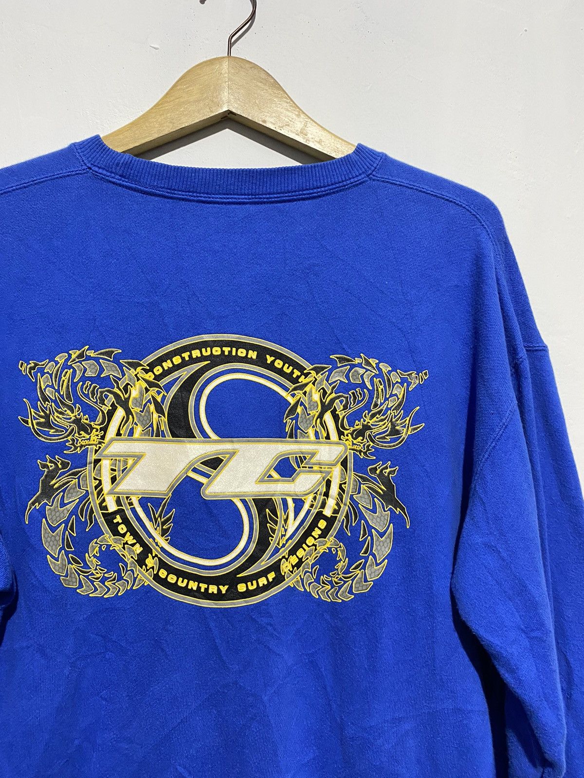Japanese Brand T&C Surf Dragon center logo Sweatshirts Size US M / EU 48-50 / 2 - 4 Thumbnail