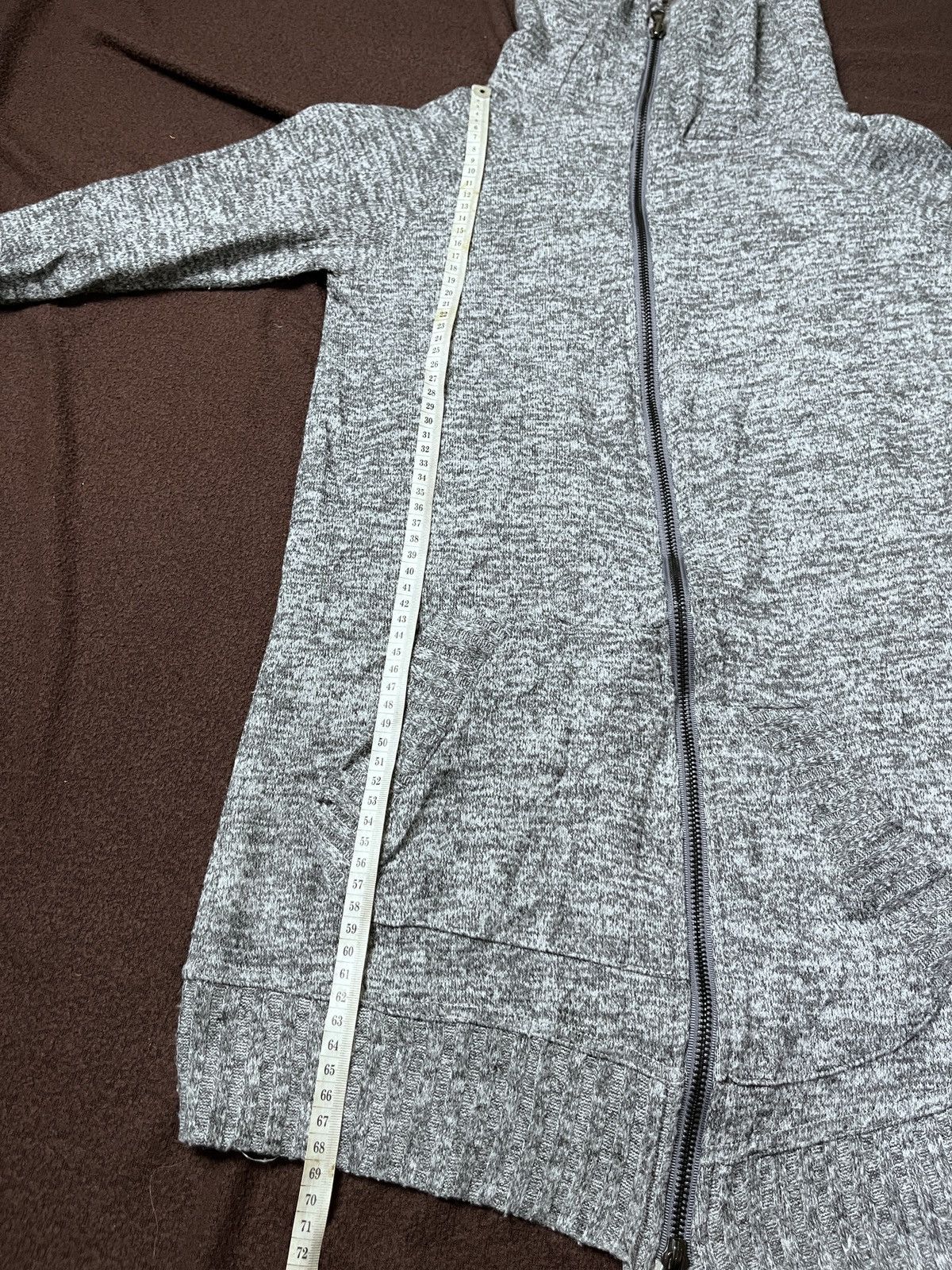 Japanese Brand Zipper Heaven And Earth Skulls knit Size US M / EU 48-50 / 2 - 11 Thumbnail