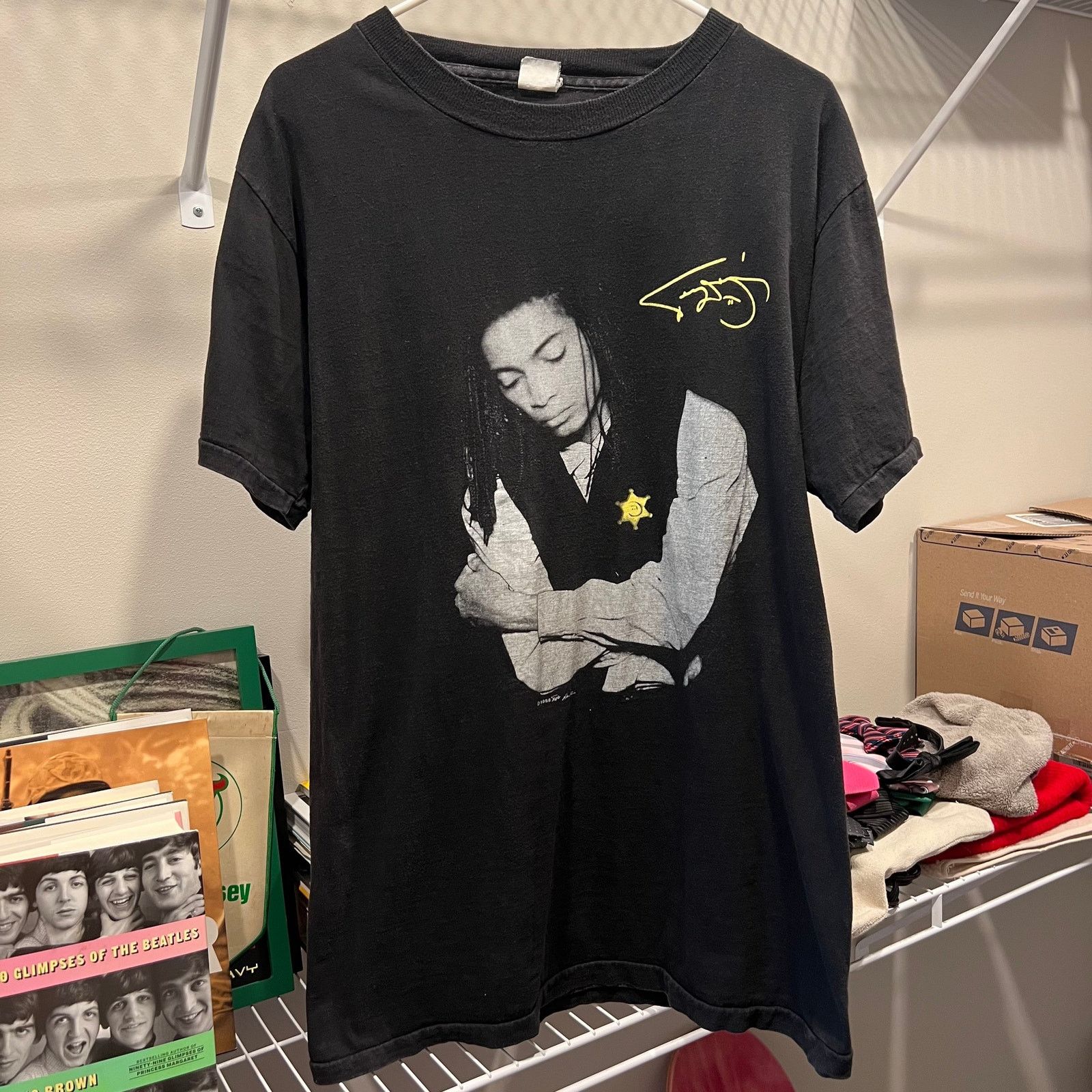 Vintage Vintage 1988 Terence Trent D'Arby & Bojangles Concert Tee Size US XL / EU 56 / 4 - 2 Thumbnail