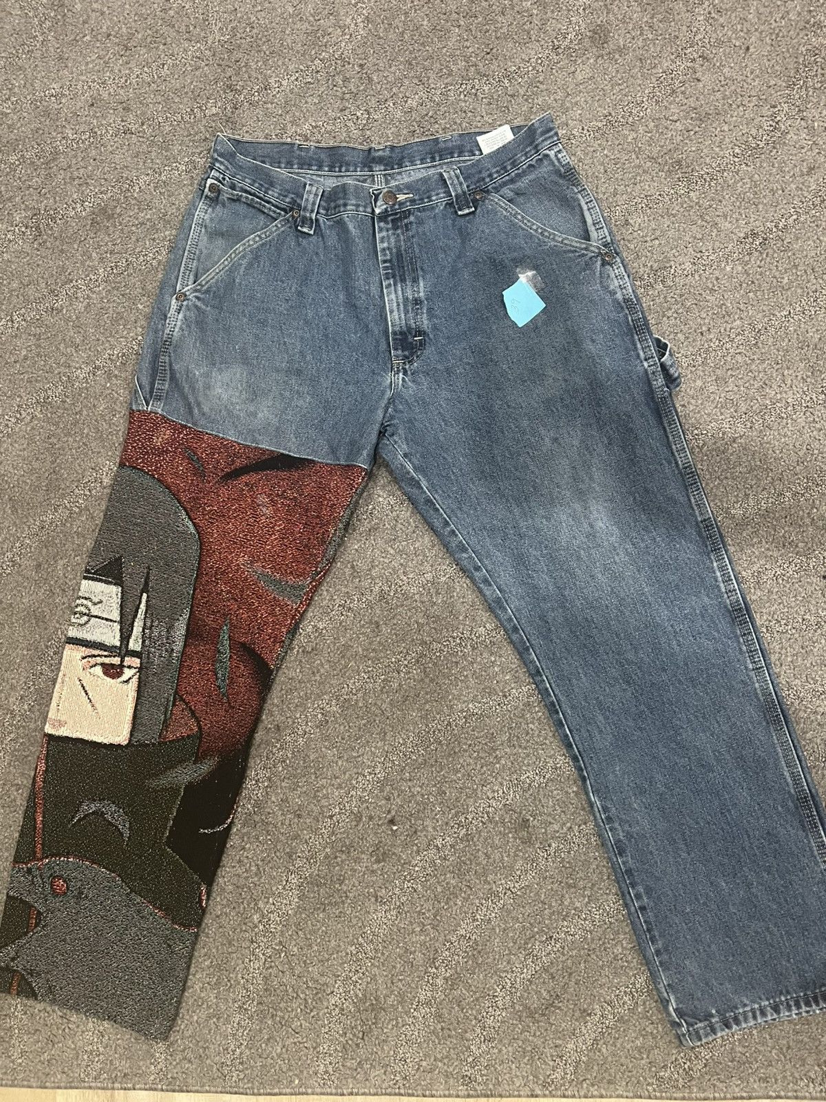 Wrangler Itachi Naruto denim jeans Size US 34 / EU 50 - 1 Thumbnail
