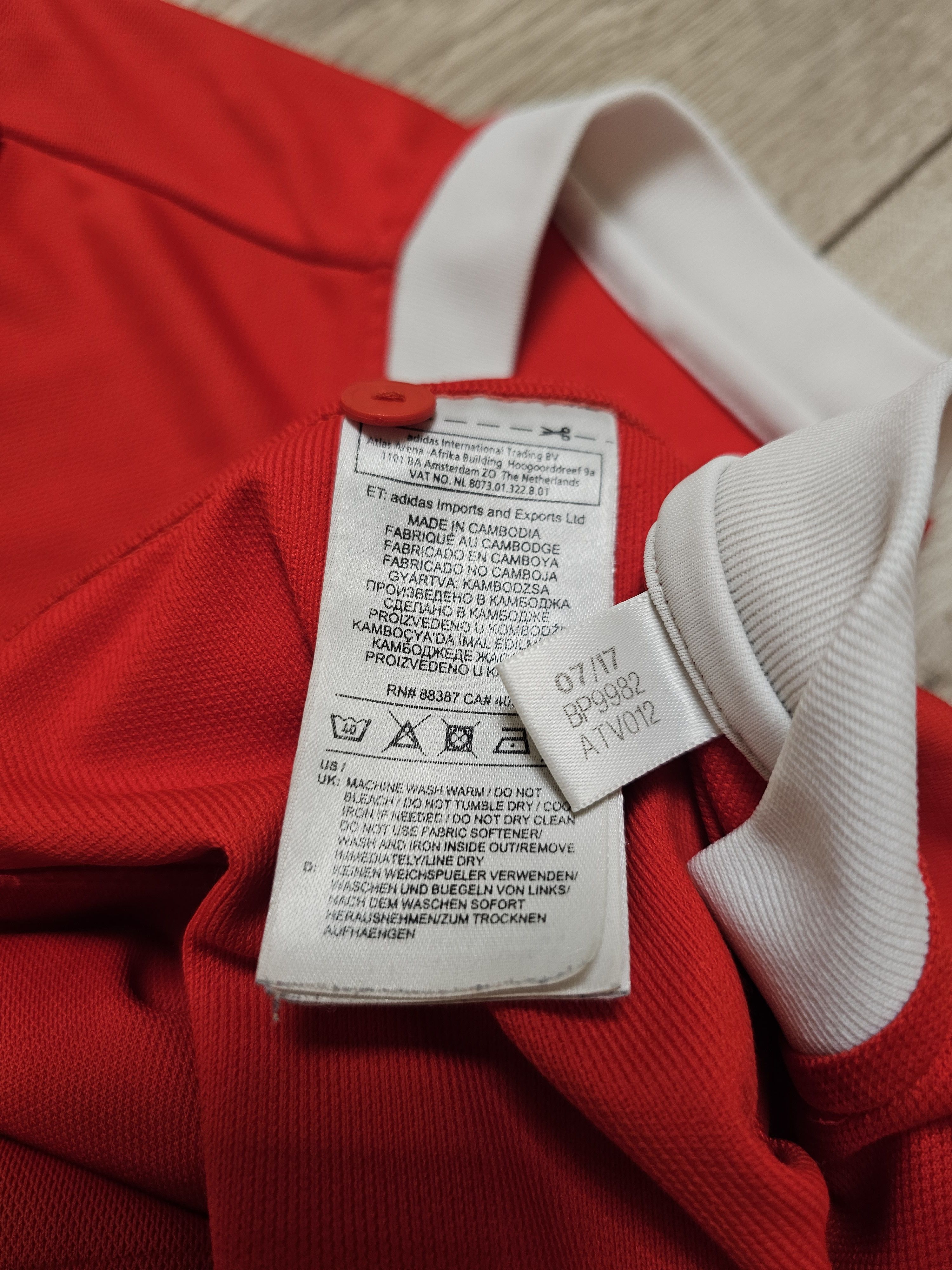Adidas × All Sport WALES 2018 2020 HOME FOOTBALL SHIRT SOCCER JERSEY Size US M / EU 48-50 / 2 - 9 Thumbnail