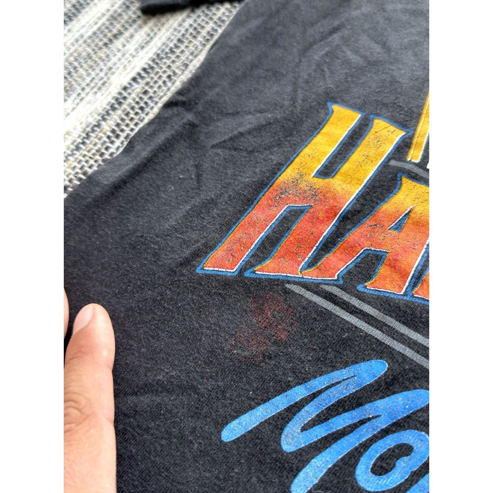 Harley Davidson VINTAGE Harley-Davidson Born in the USA T Shirt M Black | USA, 80s, Motorcycle, Classic, NY, Merch, Logo Mens Size US M / EU 48-50 / 2 - 5 Thumbnail