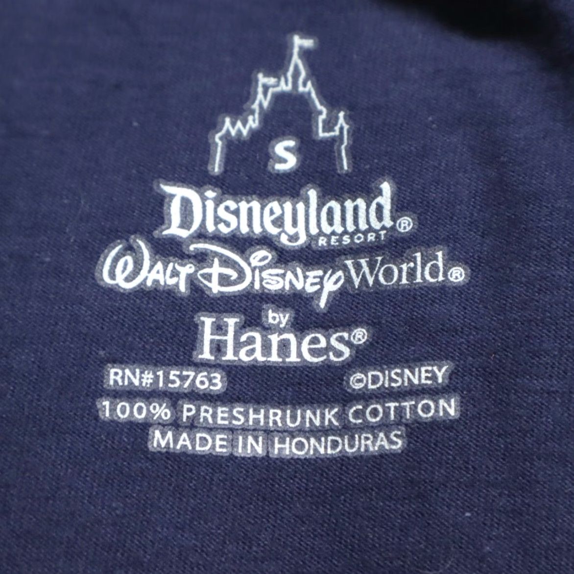 Disney Disney Pirates of the Caribbean Solid T-Shirt Navy Blue Men’s S Size US S / EU 44-46 / 1 - 5 Thumbnail