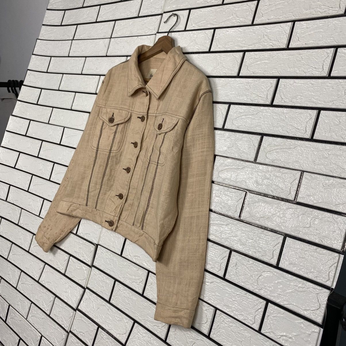 Japanese Brand 📌Vintage Chore Detroit Jacket Sunny Daisy Issey Miyake Size US M / EU 48-50 / 2 - 3 Thumbnail