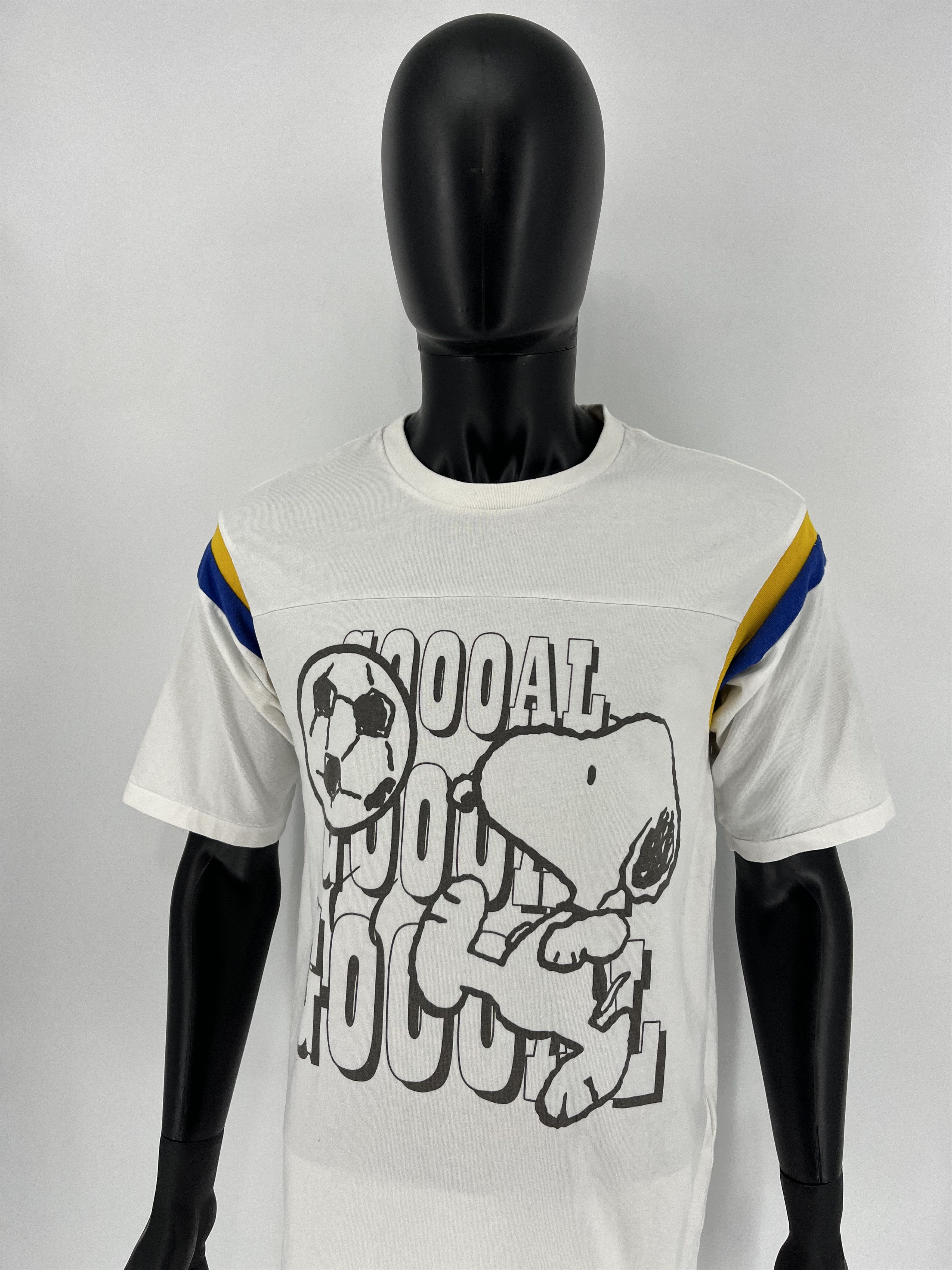 Levi's × Peanuts × Vintage Football Tee Gooaal Snoopy Peanuts Tee T-Shirt Size XS Size US XS / EU 42 / 0 - 5 Thumbnail