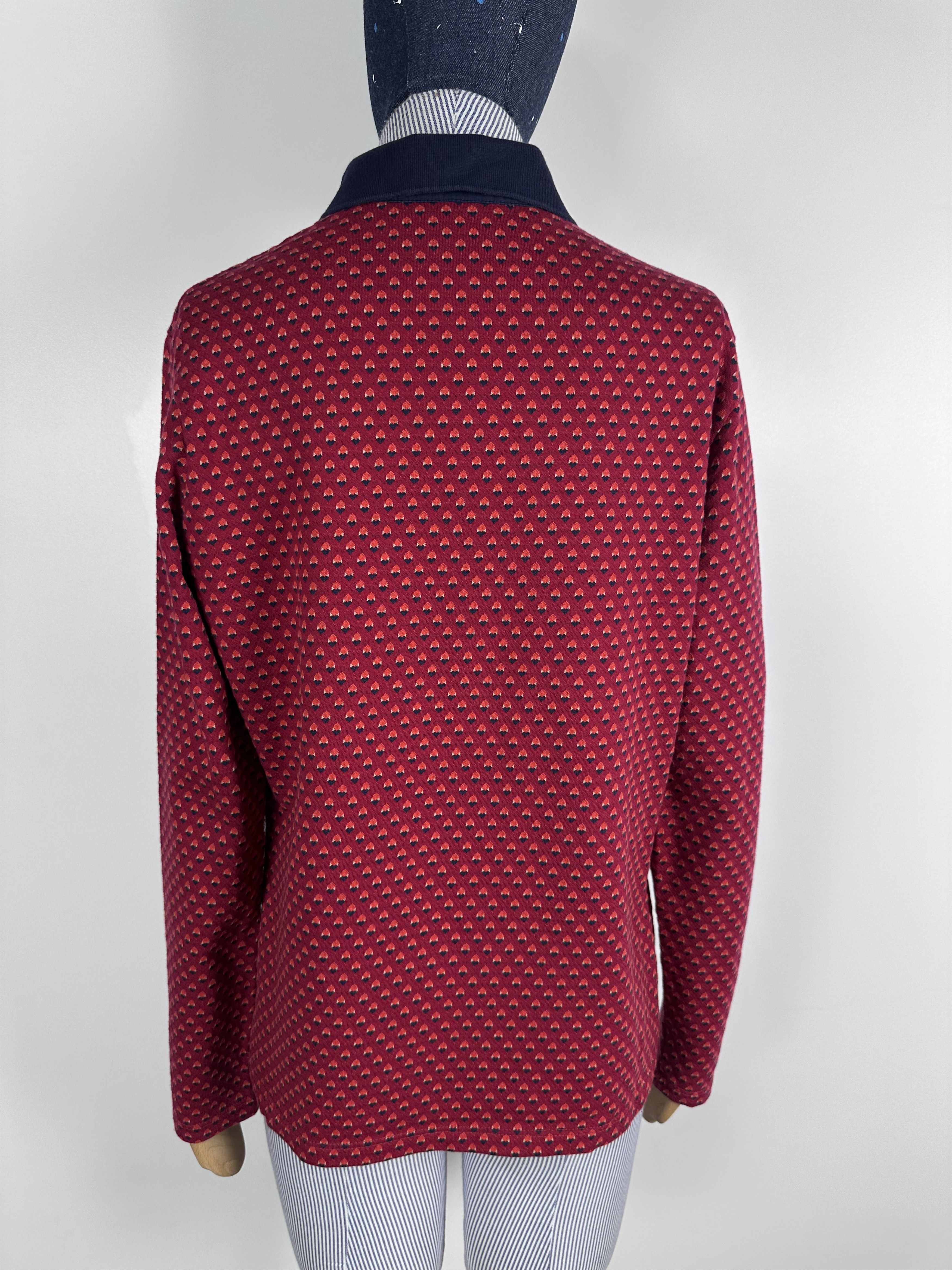 Lacoste Lacoste Polo Sweater Long Sleeve Knit Cotton Size 42 Size M / US 6-8 / IT 42-44 - 6 Thumbnail