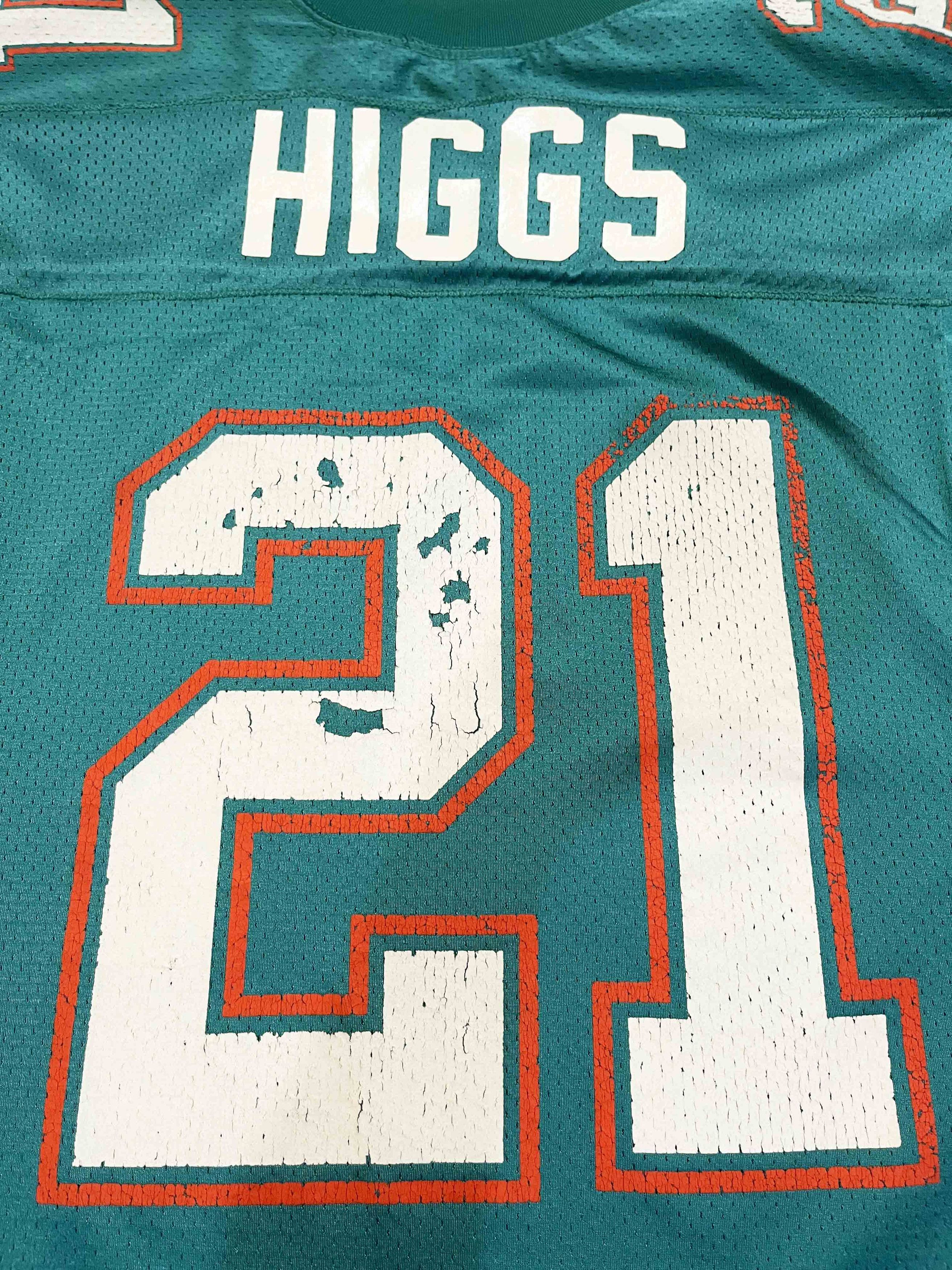 Wilson Vintage Wilson Pro Line NFL Miami Dolphins HIGGS #21 Jersey Size US M / EU 48-50 / 2 - 5 Thumbnail
