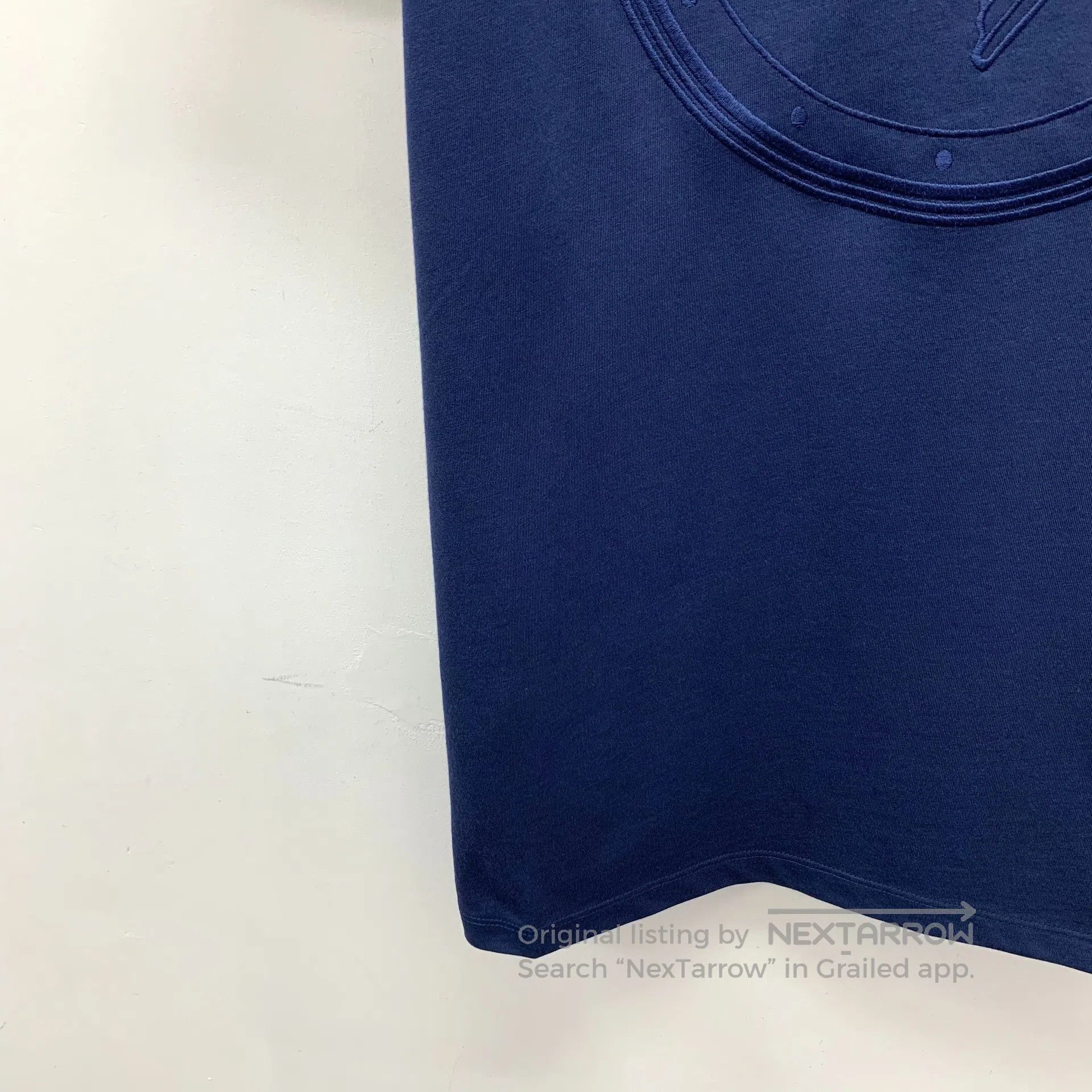 Stefano Ricci Stefano Ricci Dark Blue Eagle Head Logo Embroidered Cotton Size US XL / EU 56 / 4 - 4 Thumbnail