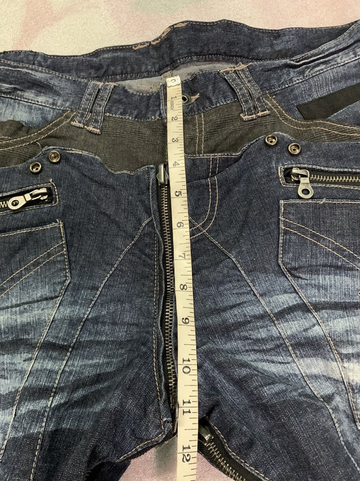Japanese Brand × PPFM PPFM Anarchy Denim Reversible Size US 34 / EU 50 - 14 Thumbnail